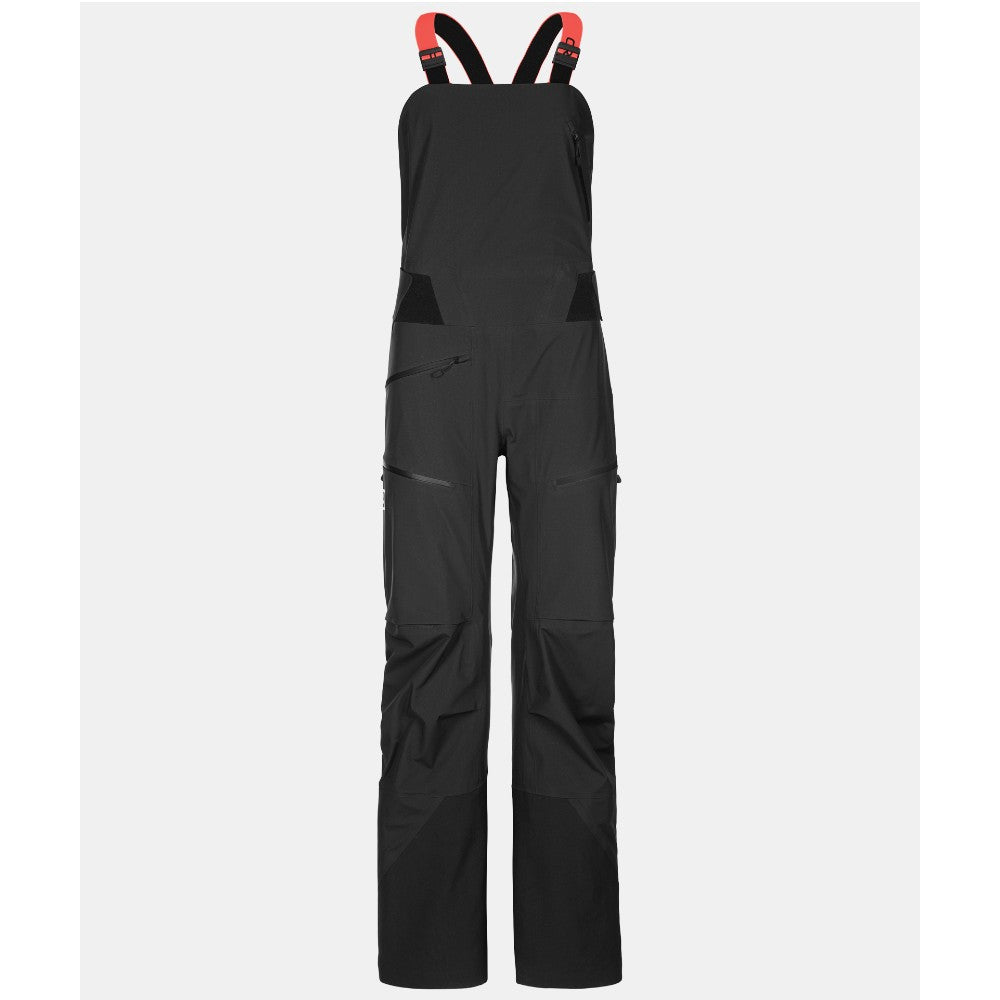 Ortovox 3L Deep Shell Bib Pants for Women - Waterproof & Breathable Ski Pants for Alpine Adventures & Winter Sports