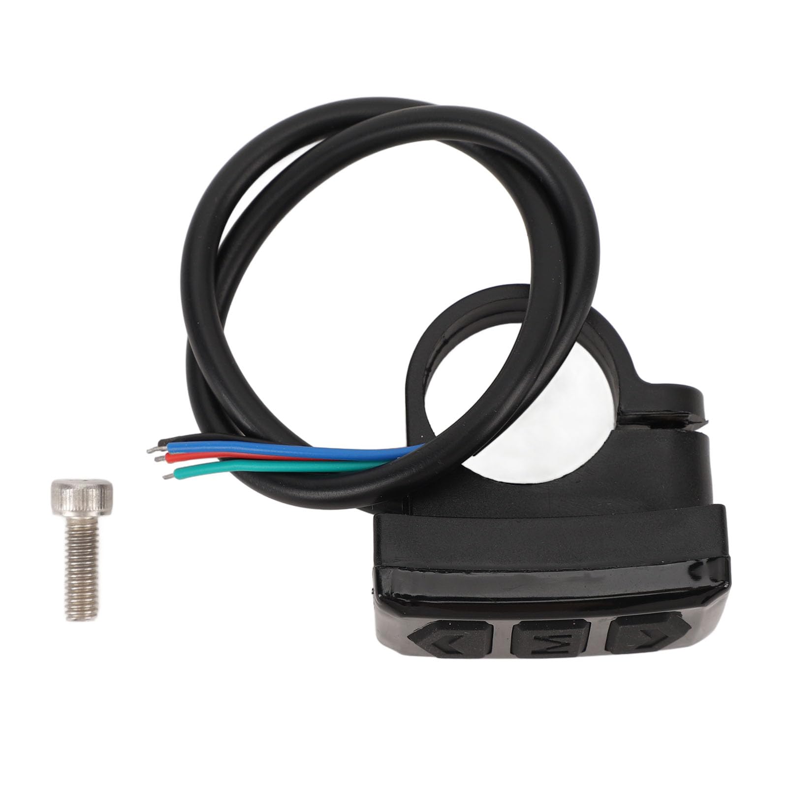 Waterproof Electric Bike Handlebar Control Switch - Ergonomic, Slip-Resistant Design for E-Bike LCD Display & Throttle - Perfect for Mountain, Commuter & Off-Road Cycling