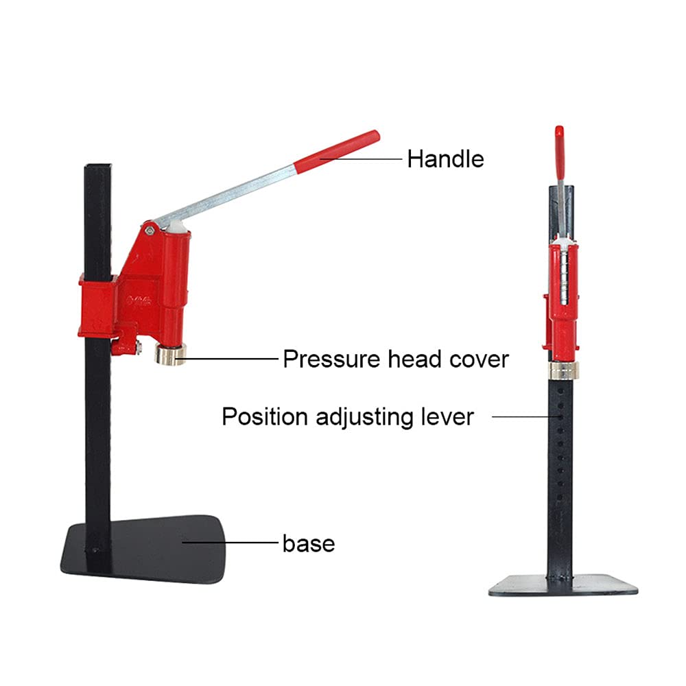 Home Brewing Manual Bottle Capper Tool - Double Lever Hand Capper for Beer Bottles, Wine & Soda - Durable Bottle Sealer for Home Brewing, Craft Beer & DIY Beverage Making