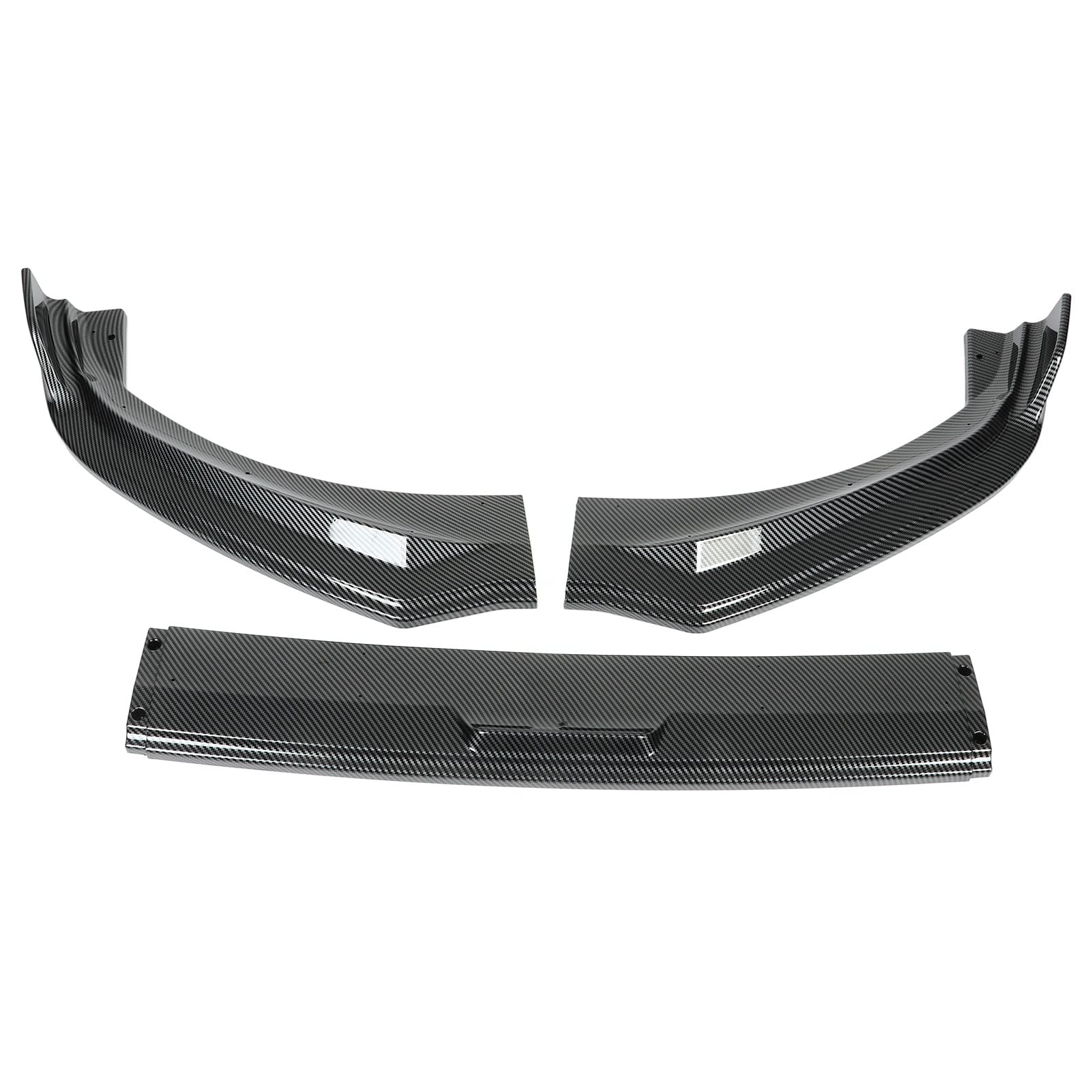 Kadimendium Lower Bumper Spoiler - Anti-Scratch Aerodynamic Front Bumper Lip Splitter Kit for Cars | Enhances Vehicle Appearance & Performance for Street & Track Use