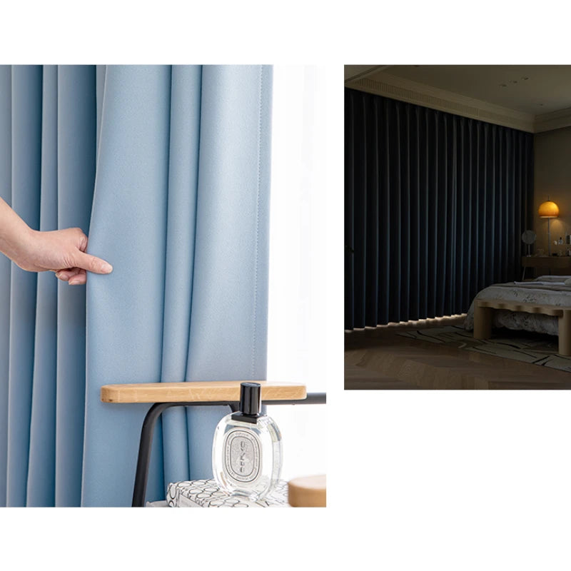 Alice Japandi Style Curtain Swatch Samples - Minimalist Neutral Fabric Swatches for Window Treatments - Perfect for Boho, Scandinavian & Japandi Home Decor