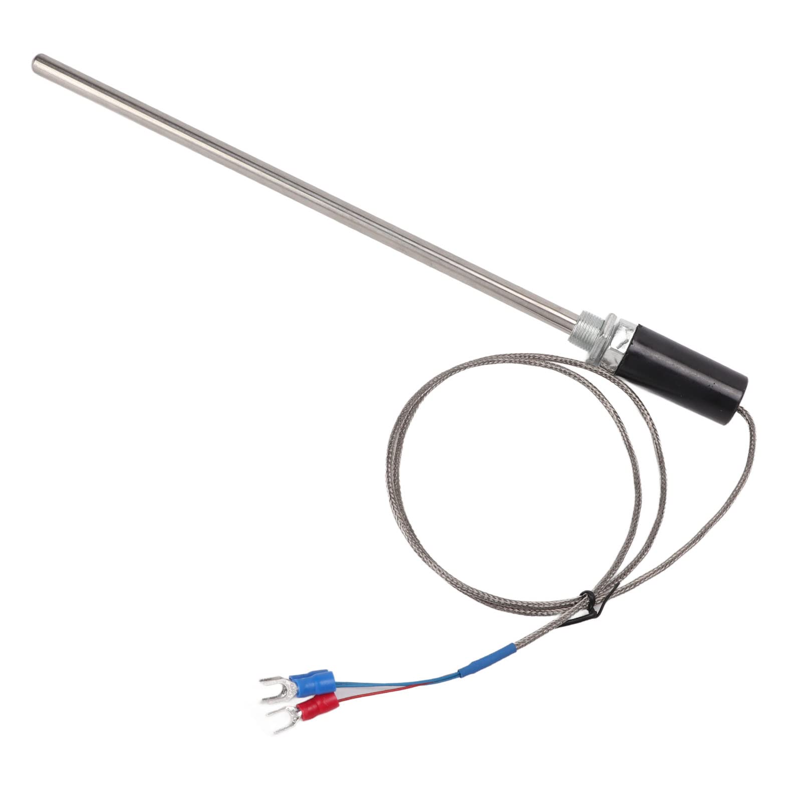 High Accuracy M12 Stainless Steel Temperature Sensor Probe - 1m Thermocouple for Industrial Machinery & Equipment - Perfect for HVAC, Food Processing, and Automotive Applications