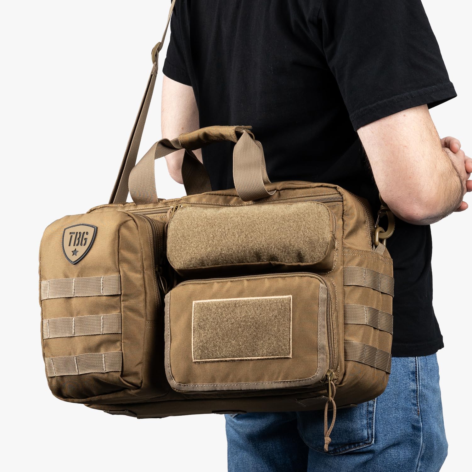 4th Gen Tactical Diaper Bag for Dads - Military Style Baby Carrier with Changing Pad & Stroller Straps | Perfect for Outdoor Adventures, Travel & Everyday Parenting