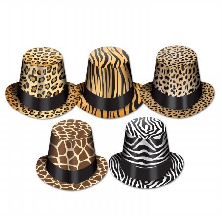 DDI 1908170 Animal Print Hi-Hats Drum Cymbal Case - Pack of 25 - Perfect for Drummers, Bands, and Music Performances