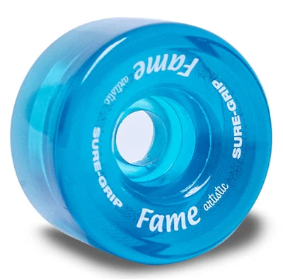 Sure Grip Fame Wheels - 8 Pack Premium Roller Skating Wheels for Indoor & Outdoor Use - Perfect for Derby, Rink, and Street Skating