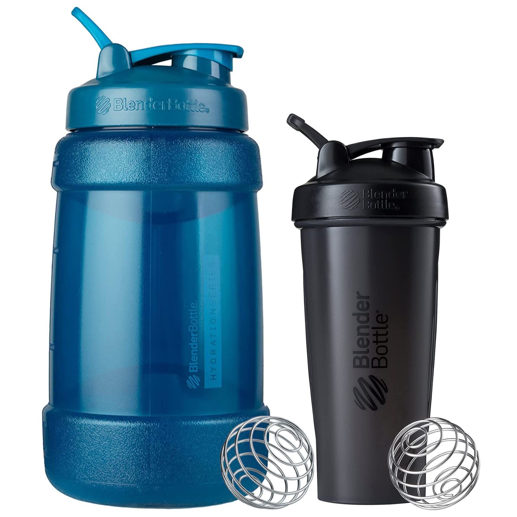Premium BlenderBottle Pro Series Protein Shaker & Koda Water Jug with Mixing Whisk - Ideal for Gym, Workouts, and Post-Exercise Recovery
