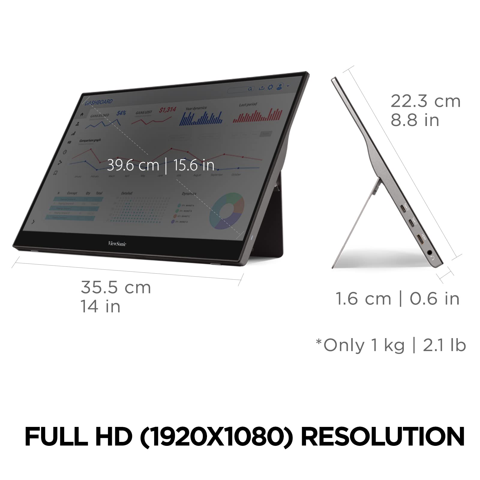 ViewSonic TD1655 15.6