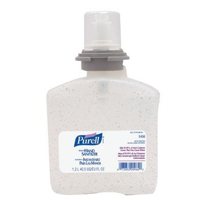 Purell Instant Hand Sanitizer TFX 1200ml Clear (Pack of 4) | Alcohol-Based Hand Sanitizer Gel | Refill for Dispensers | Hospitals, Offices & Schools Use