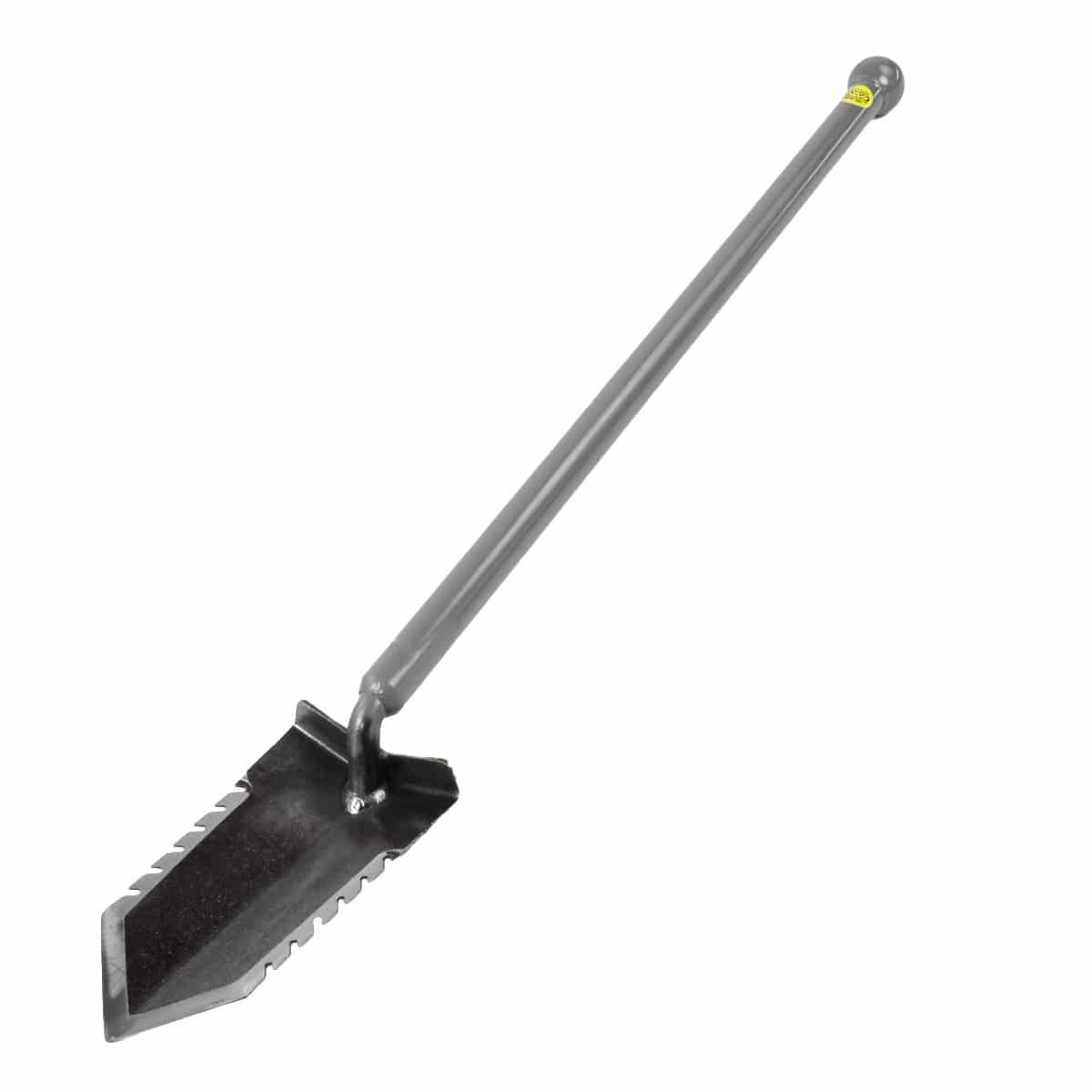 Lesche Sampson Pro Series Ball Handle Shovel with Double Serrated Blade - Heavy Duty Metal Detecting Shovel for Relic Hunting & Treasure Recovery - Perfect for Archaeology, Beach Hunting & Outdoor Adventures
