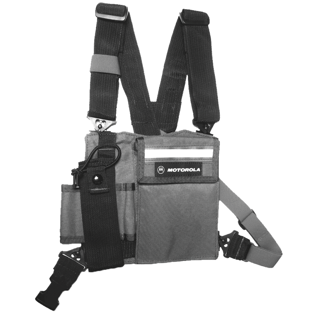 Motorola RLN4570 Break Away Chest Pack - Adjustable Waist Strap for Radios & Walkie Talkies - Perfect for Construction, Security & Outdoor Adventures