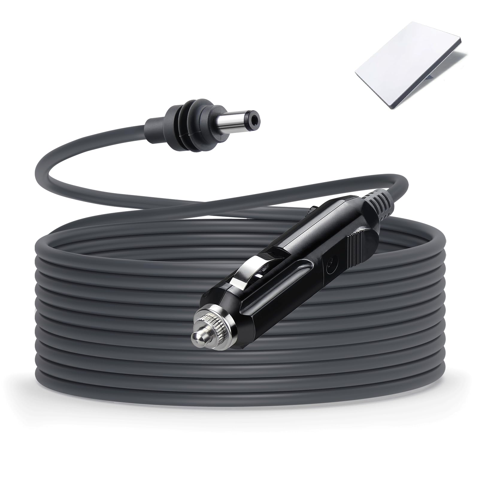 16ft Waterproof DC Car Charger Cable for Starlink Mini - 5M Long Auto Power Supply Cord for Satellite Mini - Perfect for Road Trips, Camping & RV Power Needs