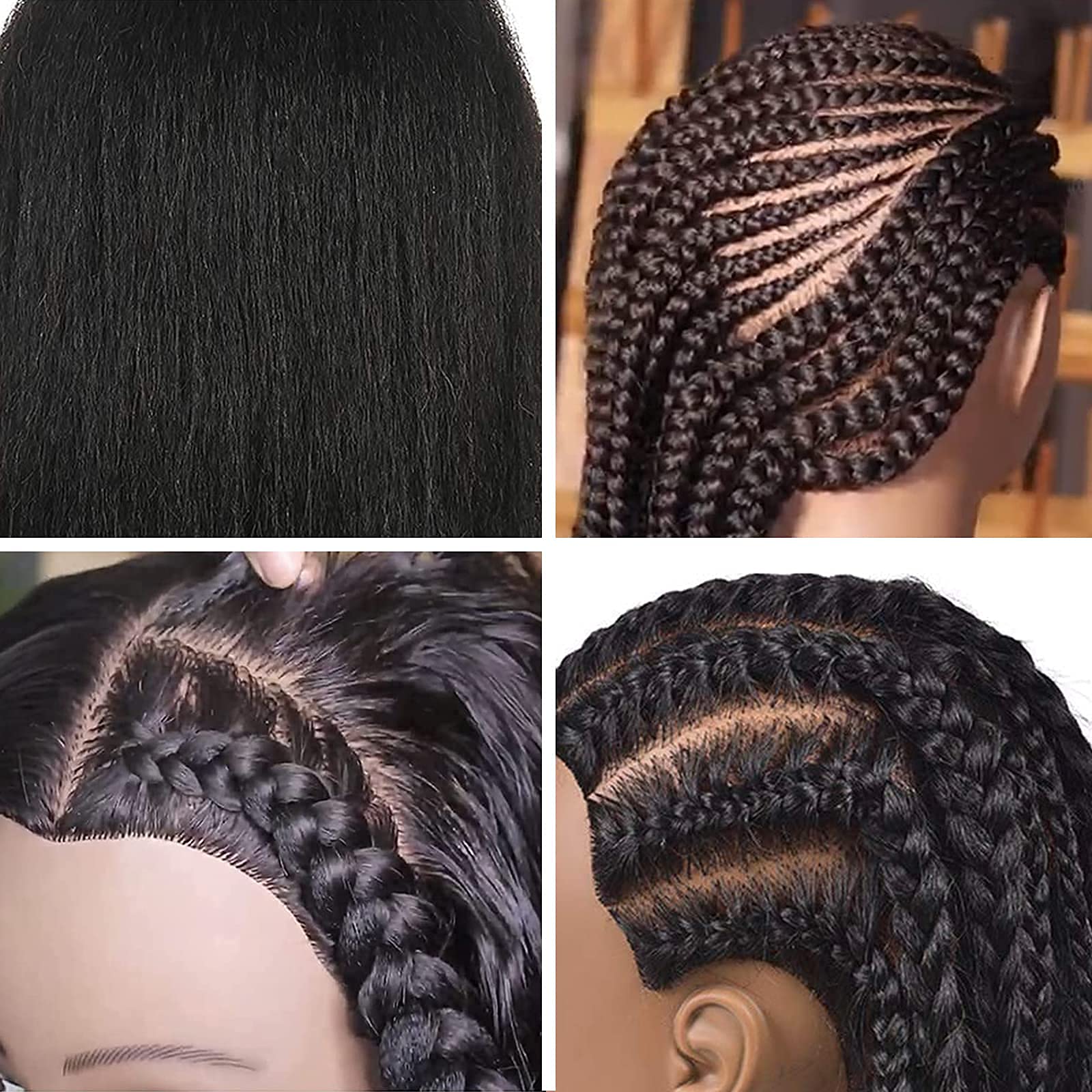 ISHOT Mannequin Head with 100% Real Human Hair - Professional Hairdresser Training Head for Beauty School, Cosmetology Practice & Styling - Perfect for Hair Cutting, Coloring & Styling Practice at Home or Salon