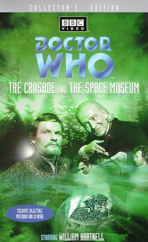Doctor Who Classic Episodes - The Crusade & The Space Museum VHS Collection | Sci-Fi TV Show for Collectors & Fans | Perfect for Nostalgic Viewing & Gift Giving