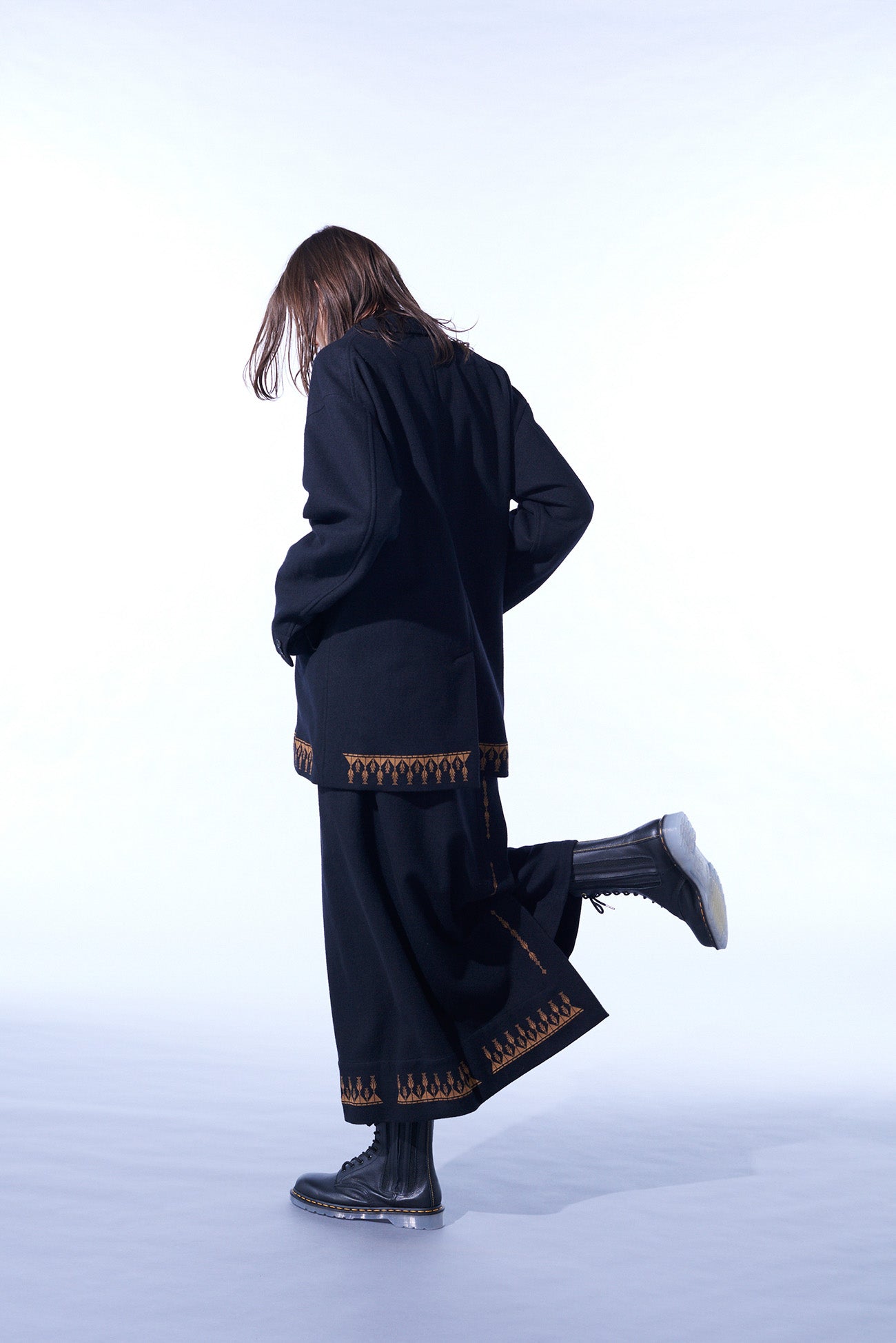 Stylish Compressed Jersey Ethnic Embroidered Wrap Pants for Women - Comfortable & Fashionable Yoga, Lounge, and Travel Pants