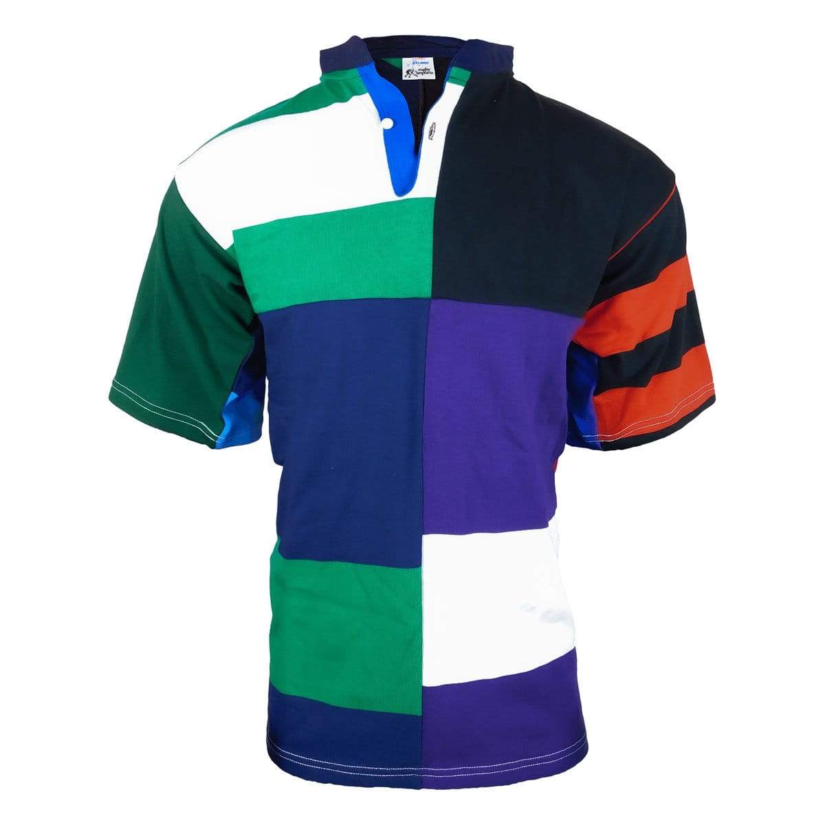 High-Quality Short Sleeve Rugby Practice Jersey - Small Size | Perfect for Training, Games & Team Sports | Durable & Comfortable Athletic Wear
