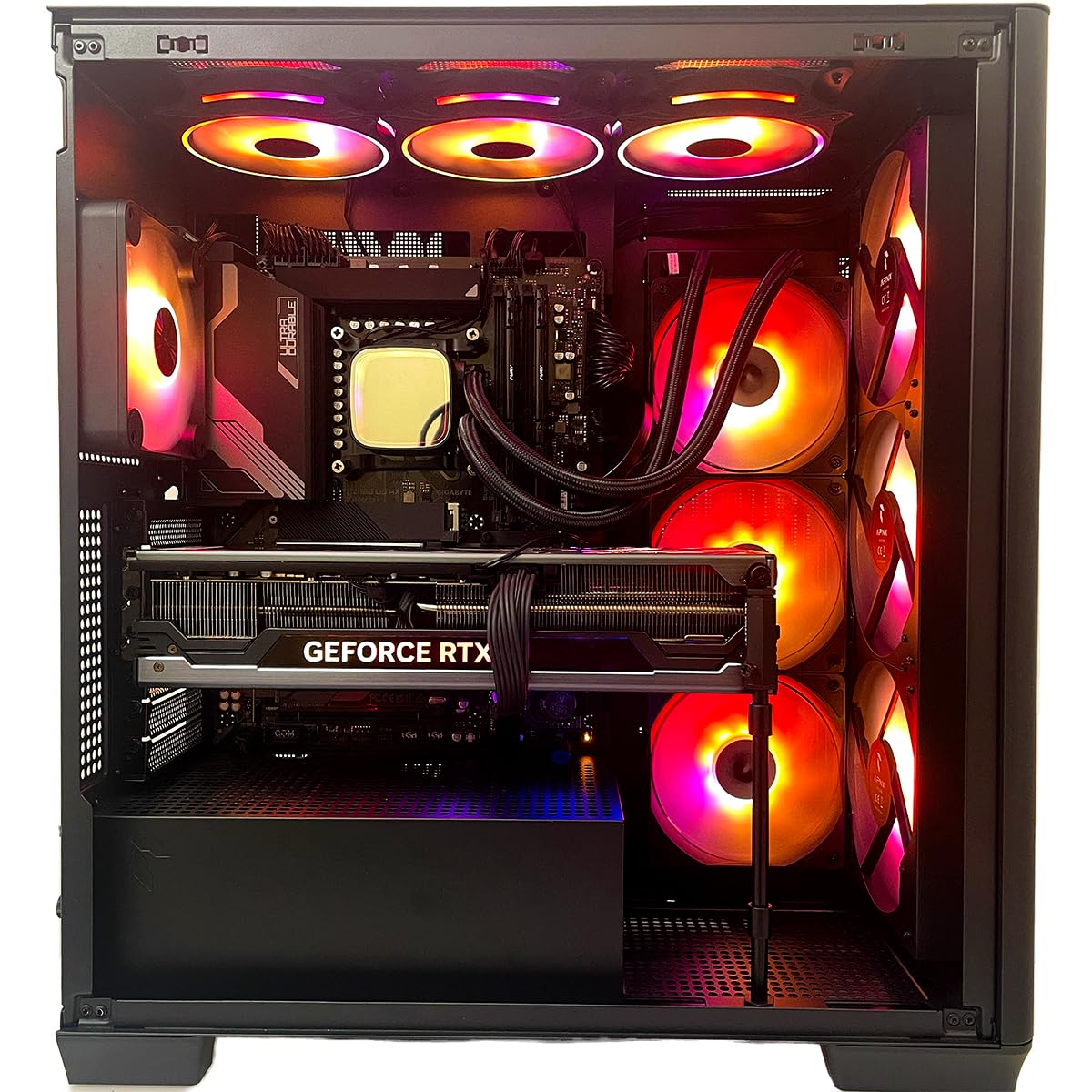 Ginger6 Gaming PC Desktop 14ZH20B-6X - Intel Core i9 14900KF, AMD Radeon RX 9070 XT 16GB, 4TB NVMe SSD, 16GB DDR5, Z790, Wi-Fi 6E, Liquid Cooling, Win 10 Home - Ultimate Gaming & Streaming PC for 4K Gaming, VR, Esports & Content Creation