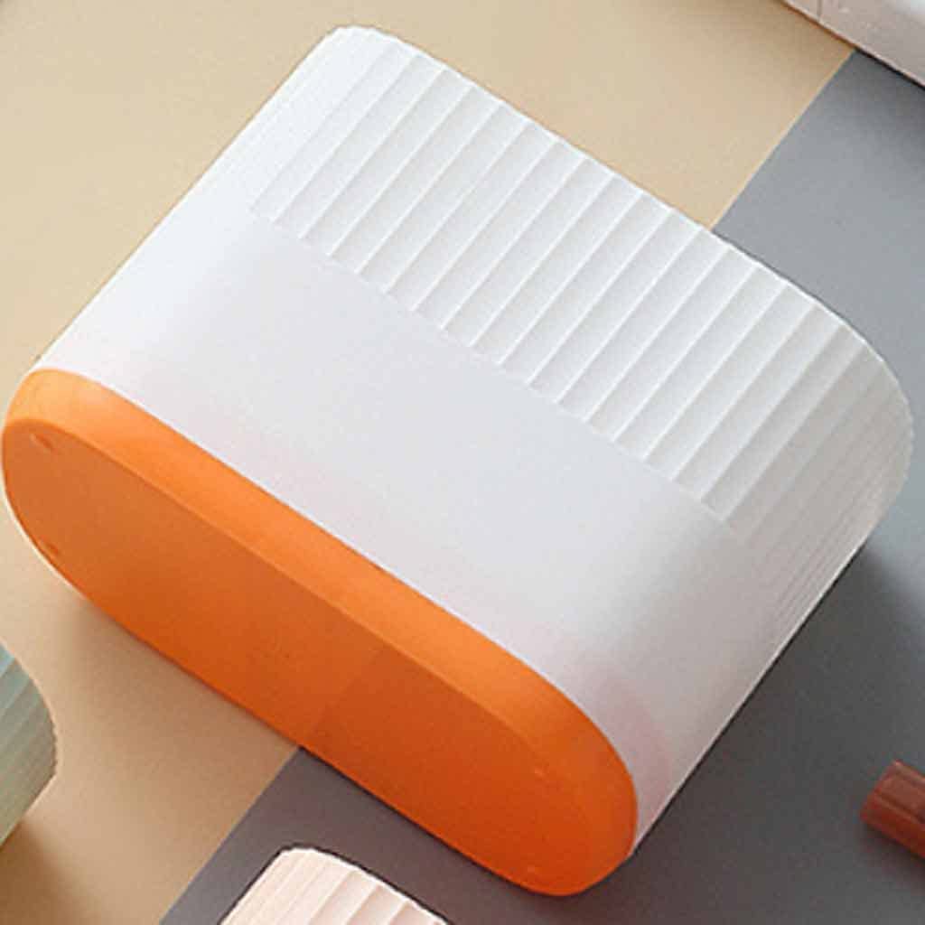HNJCHE Multifunctional Desktop Organizer - Pen Holder, School & Office Storage Box with Phone Stand, Plastic Desktop Organizer for Stationery, Phone, and Supplies | Perfect for Home, Office, and School Use