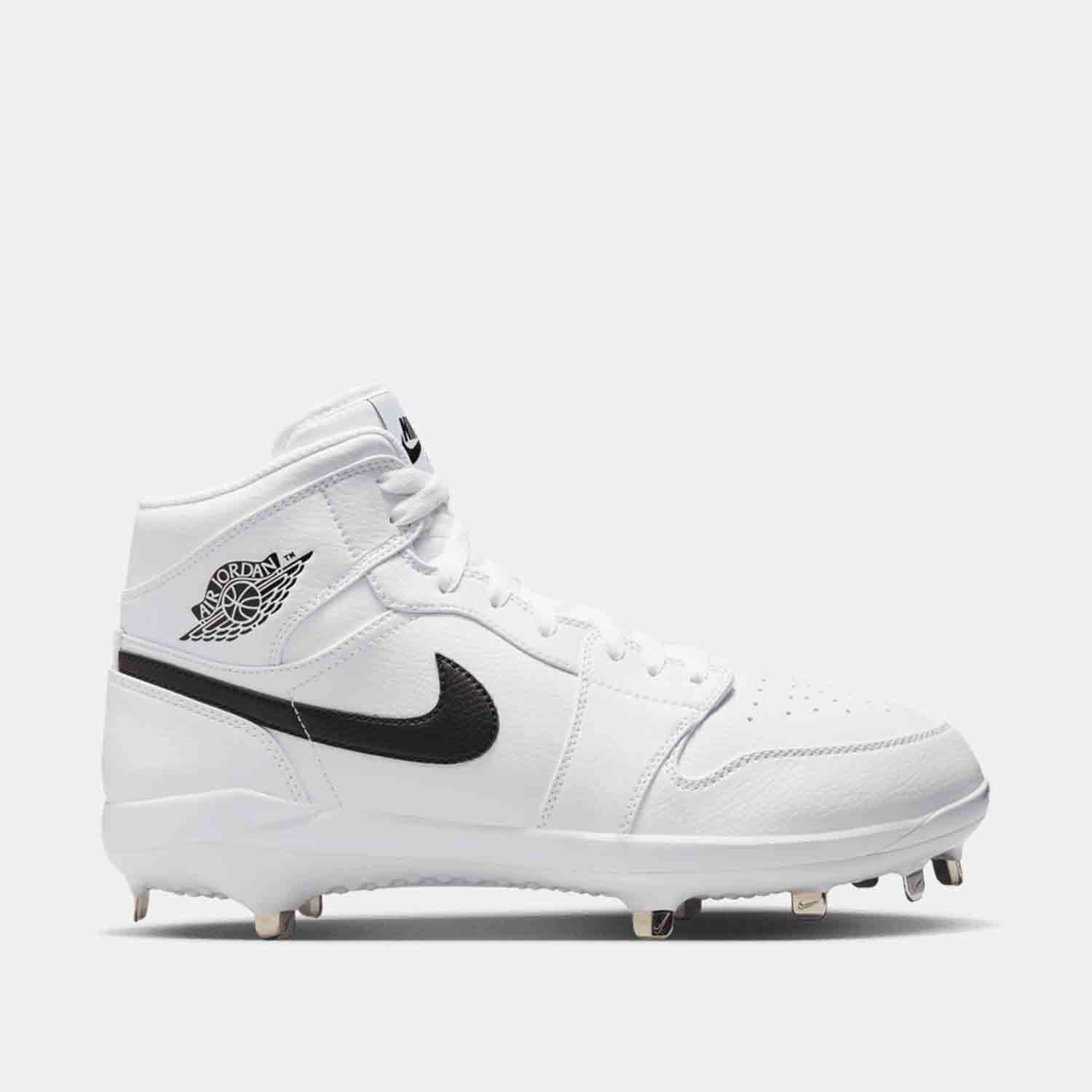 Men's Air Jordan 1 Retro High OG Baseball Cleats - Basketball-Inspired Metal Spikes for Baseball & Softball - Perfect for Games, Training & Streetwear Fashion
