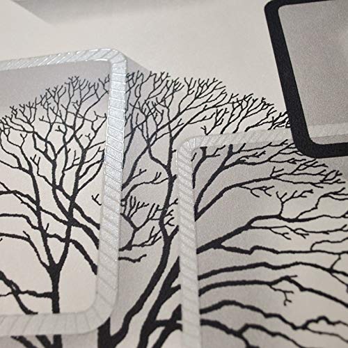 3D Modern Wallpaper for Living Room, Bedroom & TV Background - Self-Adhesive Square Pattern Wallpaper Roll - Home & Kitchen Decoration (White) - Perfect for Accent Walls, Feature Walls & Room Makeovers