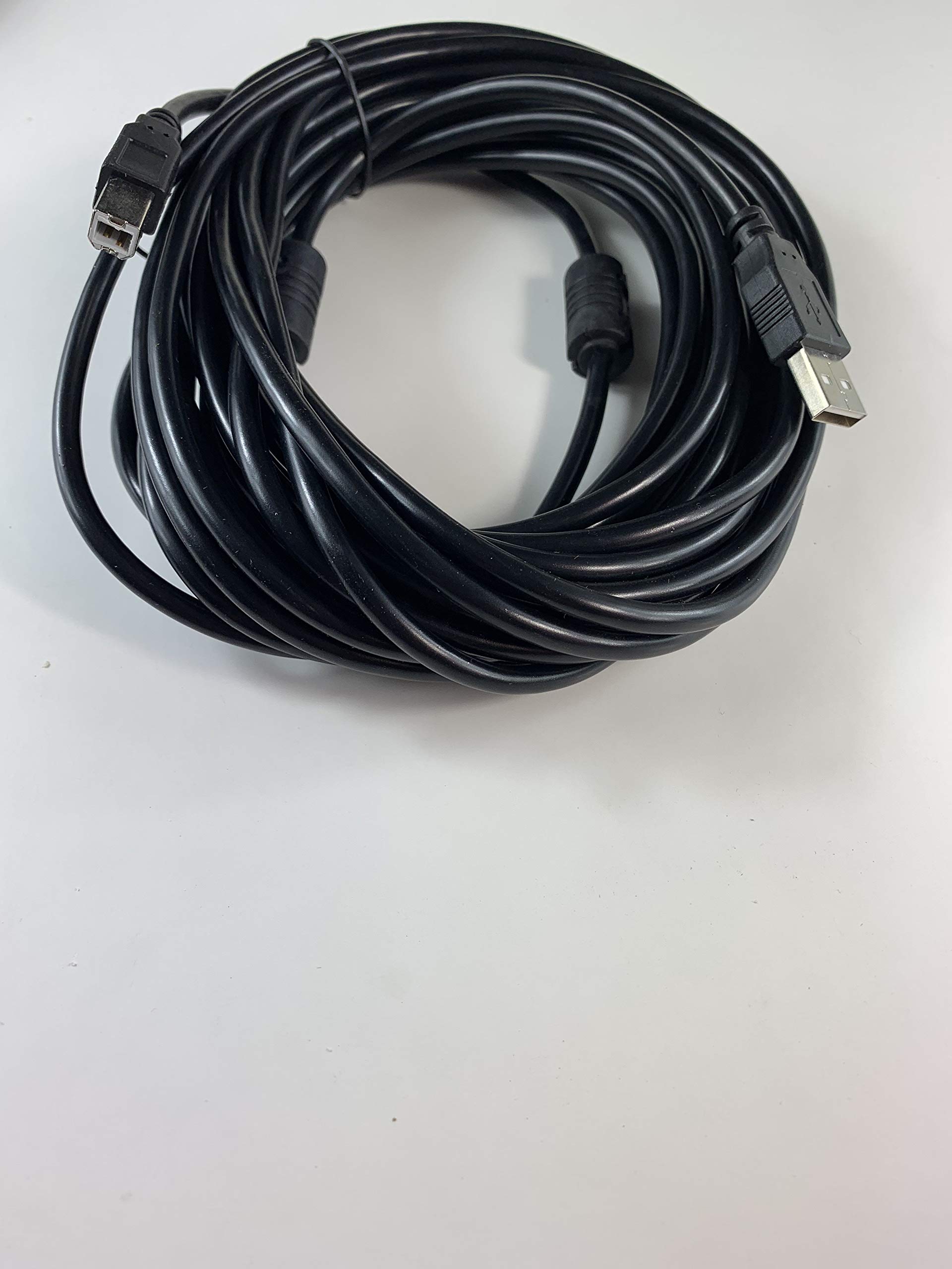 OMNIHIL 30ft USB 2.0 Printer Cable - High Speed Data Sync Cord for Lexmark CS796de - Perfect for Office Printing, Scanning & Document Management