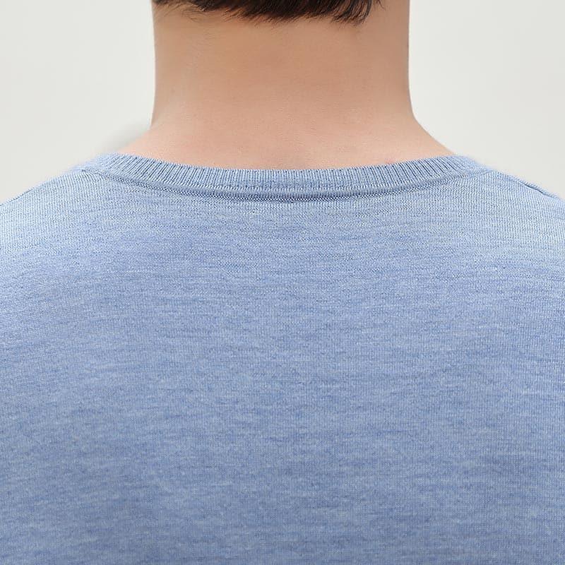 Premium Men's Cashmere Short Sleeve Sweater - Soft & Breathable Summer Knitwear for Office, Travel & Casual Wear