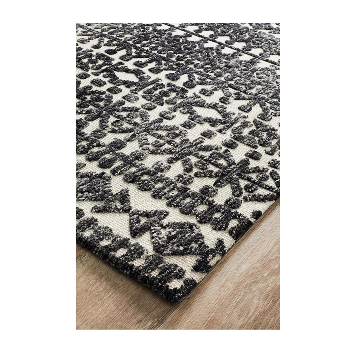 Levi 363 Ivory Area Rug - Soft Plush Shag Carpet for Living Room, Bedroom & Nursery - Non-Slip Floor Mat for Home Decor