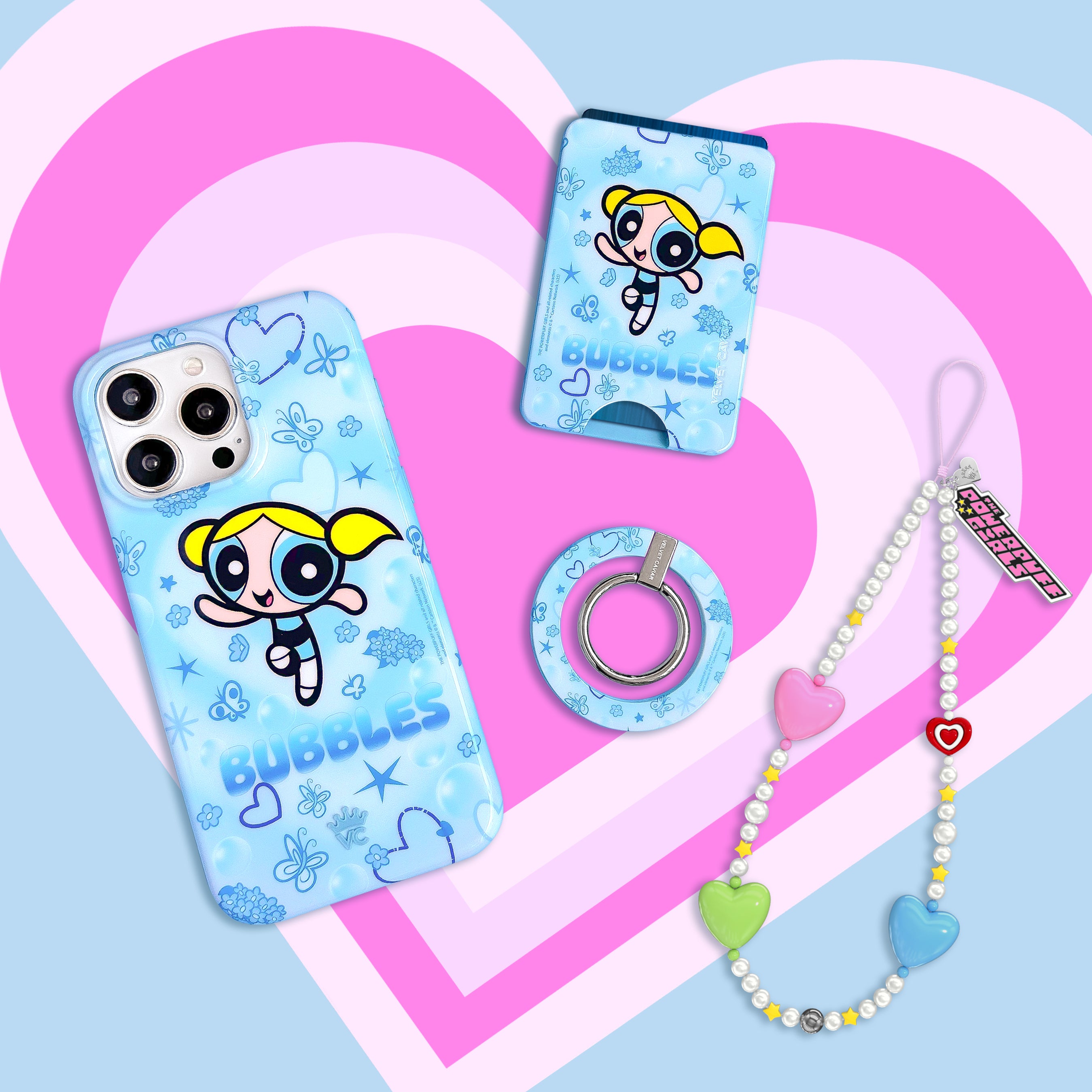The Powerpuff Girls Bubbles iPhone Case - Cute Cartoon Character Phone Cover for iPhone 13/12/11/XR - Perfect for Kids, Teens & Fans - Great for School, Work & Everyday Use