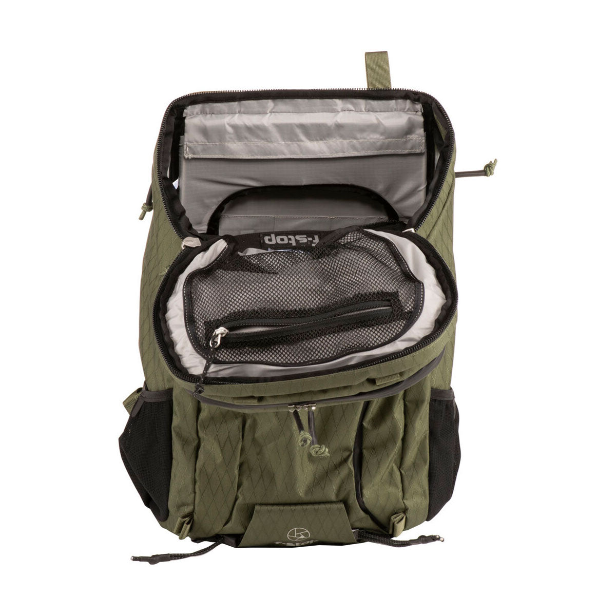 F-Stop AJNA 37L DuraDiamond Essential Backpack Bundle (Cypress Green) - Waterproof Hiking & Travel Backpack for Outdoor Adventures, Photography Gear & Camping Essentials