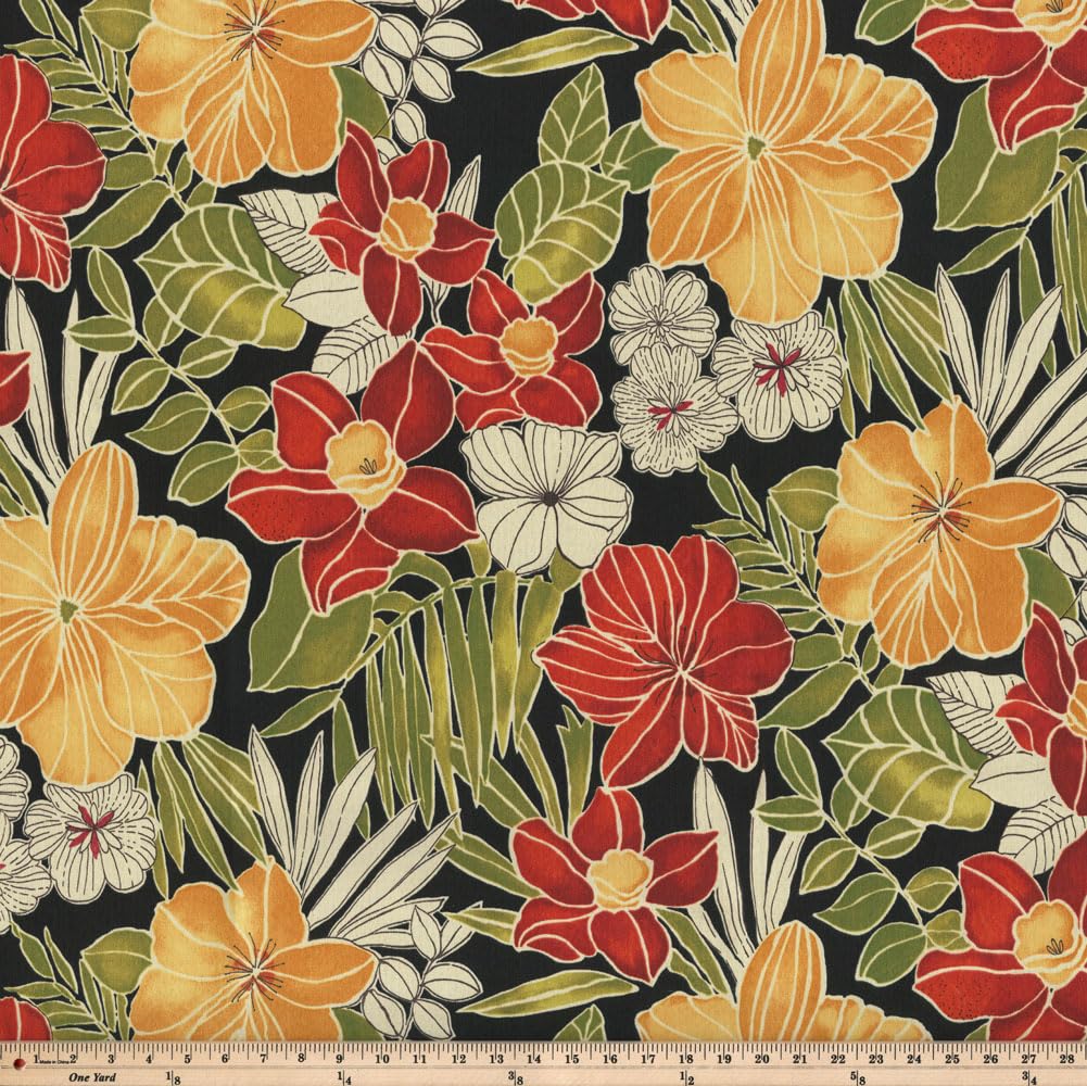 Pillow Perfect Tropic Floral Indoor/Outdoor Sofa Cushion - 18