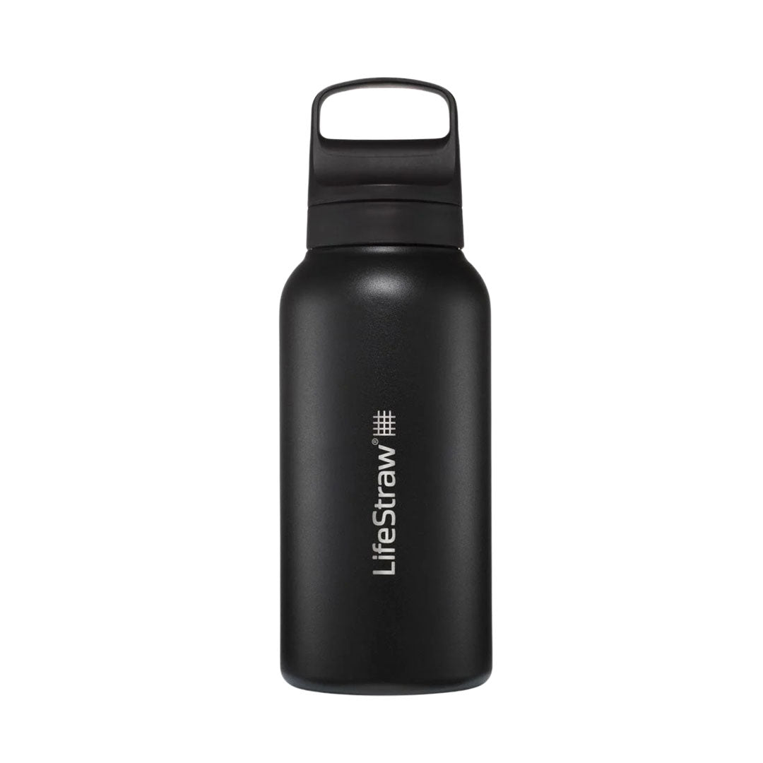 LifeStraw Vacuum Insulated Stainless Steel Water Filter Bottle 1000ml - Portable Purifier for Hiking, Camping & Outdoor Adventures
