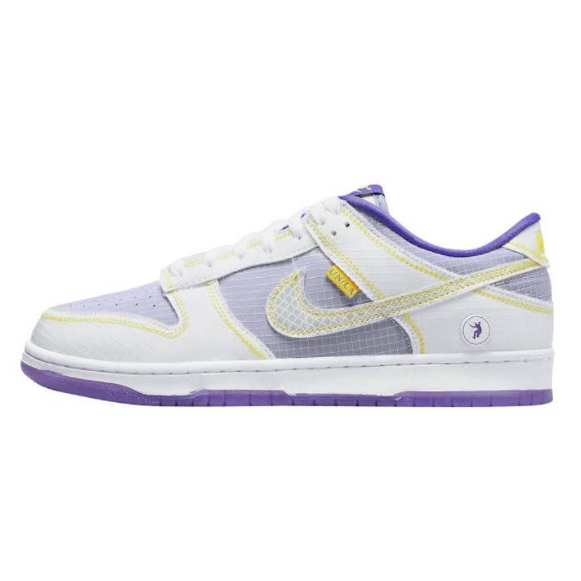 Nike Dunk Low x Union LA Passport Pack Court Purple Sneakers - Men's Basketball Shoes for Streetwear & Casual Wear | Perfect for Urban Fashion & Skateboarding