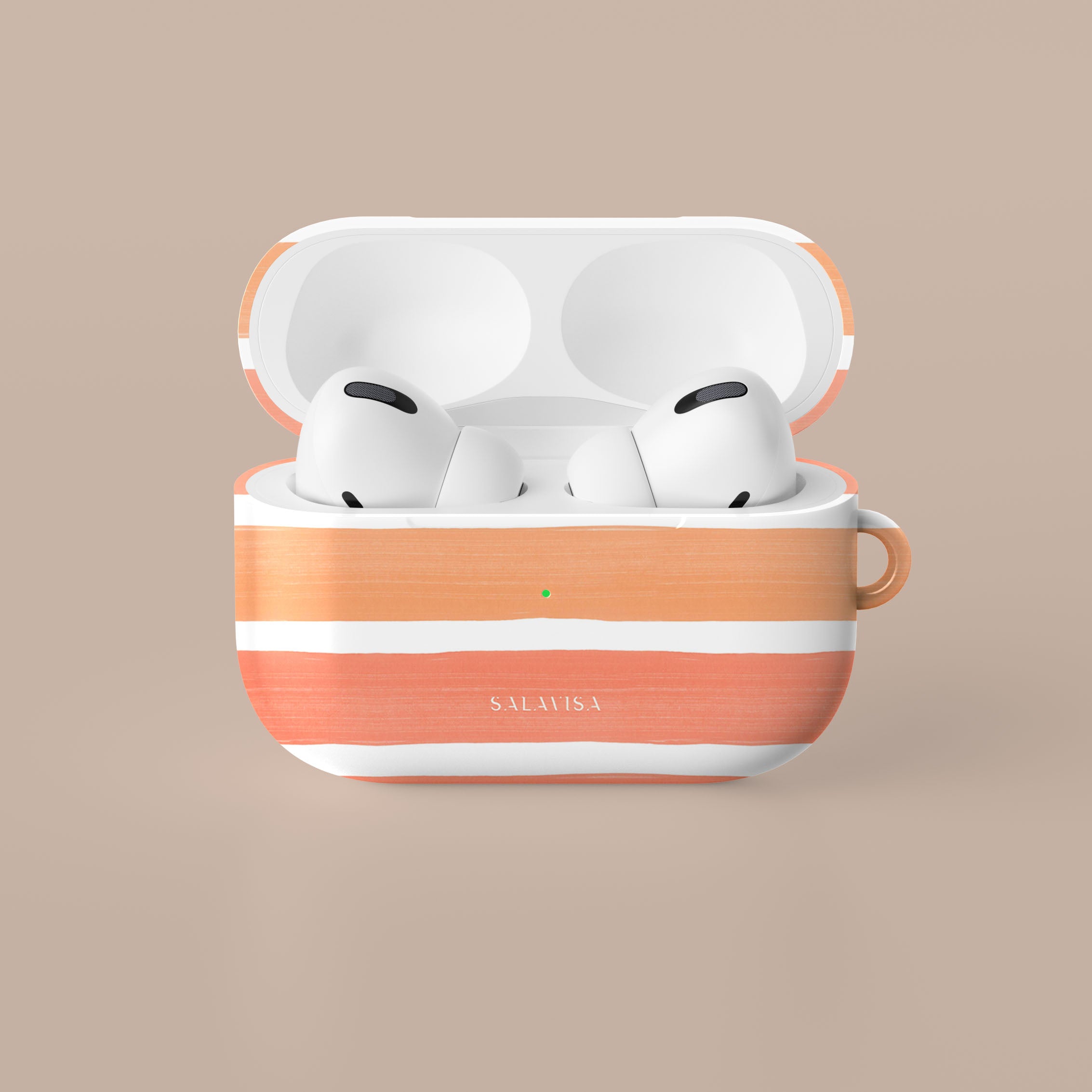 Sunset Stripes AirPods Case - Trendy Protective Cover for AirPods 1/2/3/Pro - Stylish & Durable Phone Accessory - Perfect for Travel, Workout & Everyday Use