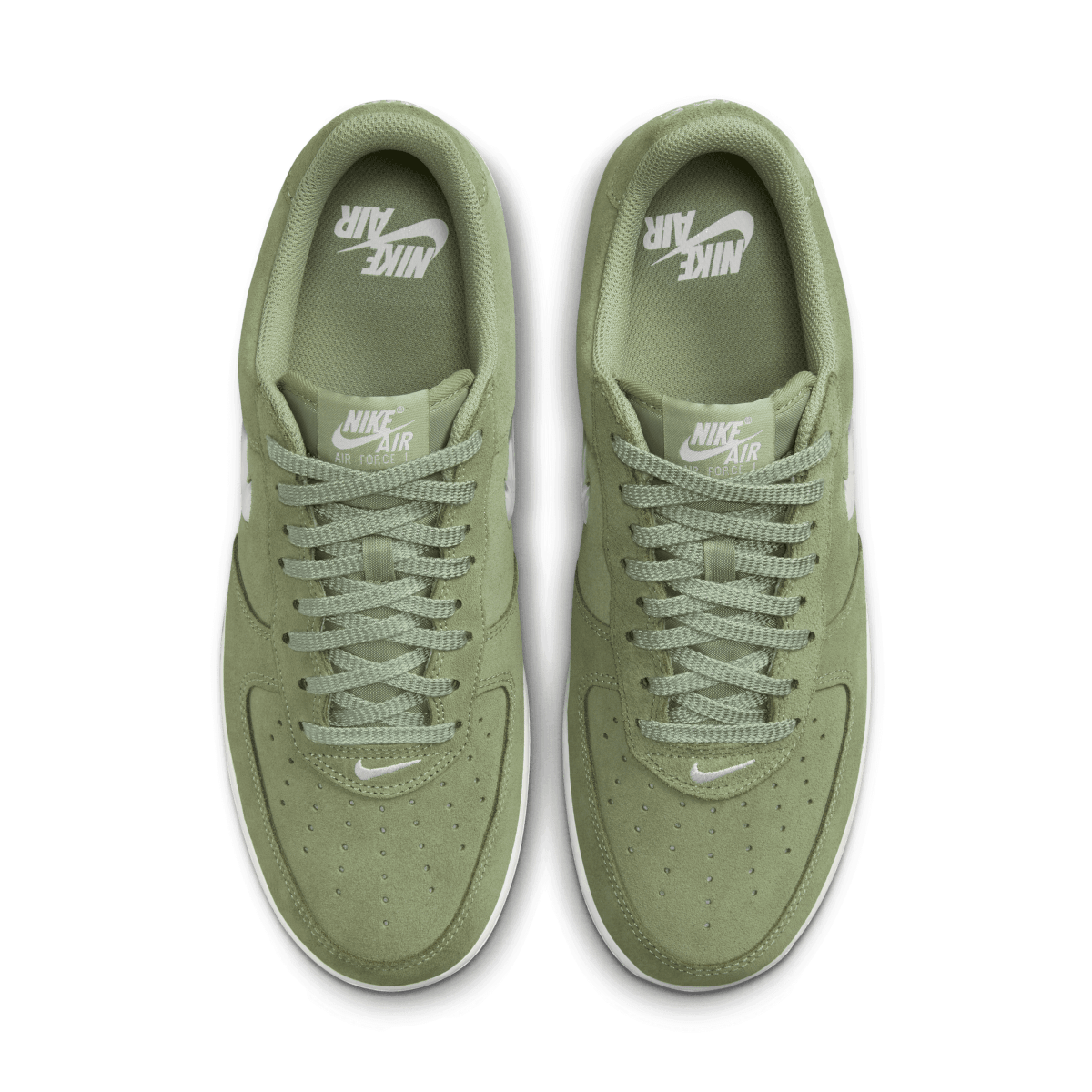 Nike Air Force 1 Low '07 Jewel Sneakers in Oil Green - Limited Edition 'Colour Of The Month' | Stylish Casual Shoes for Men & Women | Perfect for Streetwear, Everyday Wear & Sneaker Collection