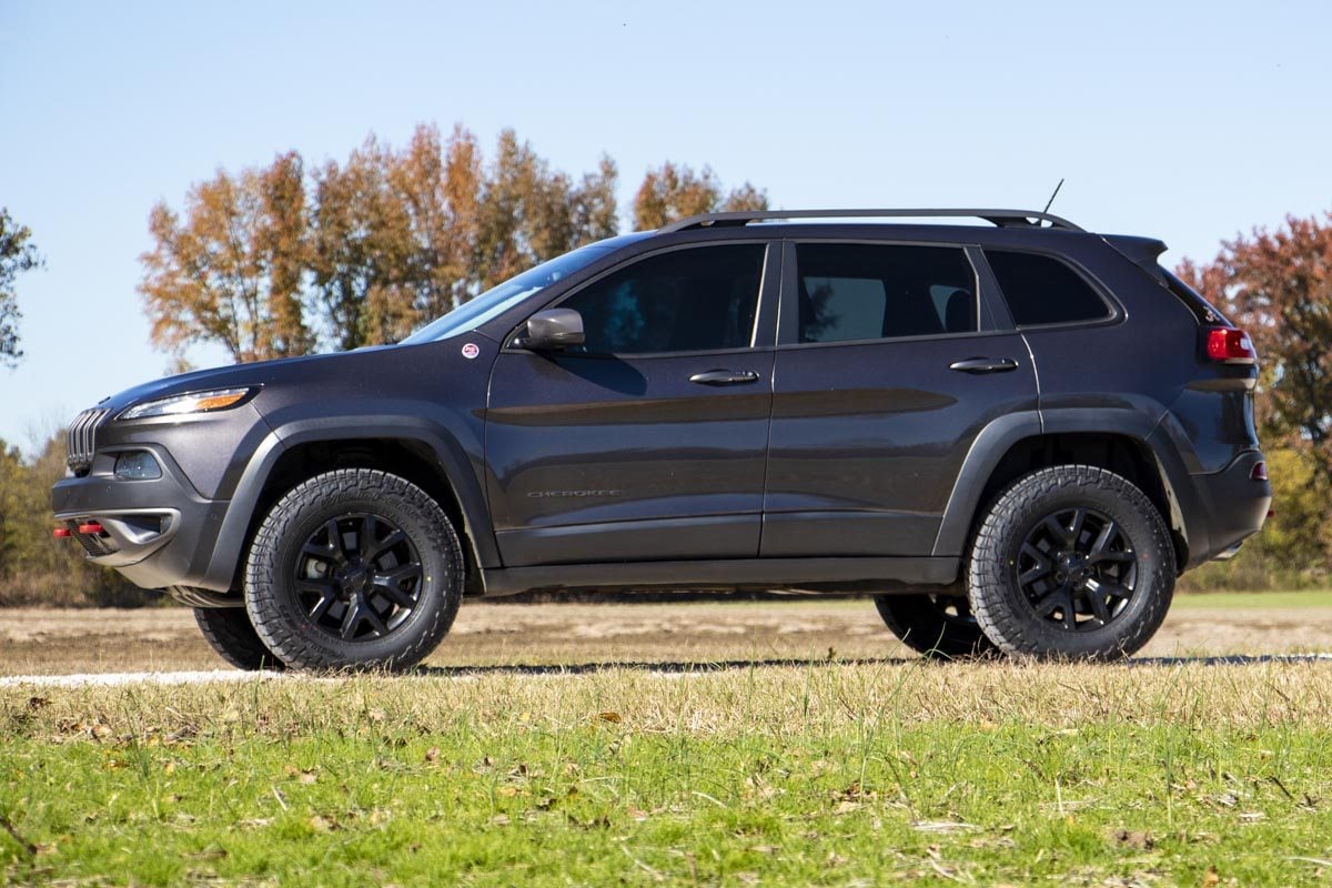 2 Inch Leveling Lift Kit for Jeep Cherokee KL 2WD/4WD (2014-2023) - Heavy Duty Suspension Upgrade - Model 60400 - Perfect for Off-Roading & Improved Ground Clearance
