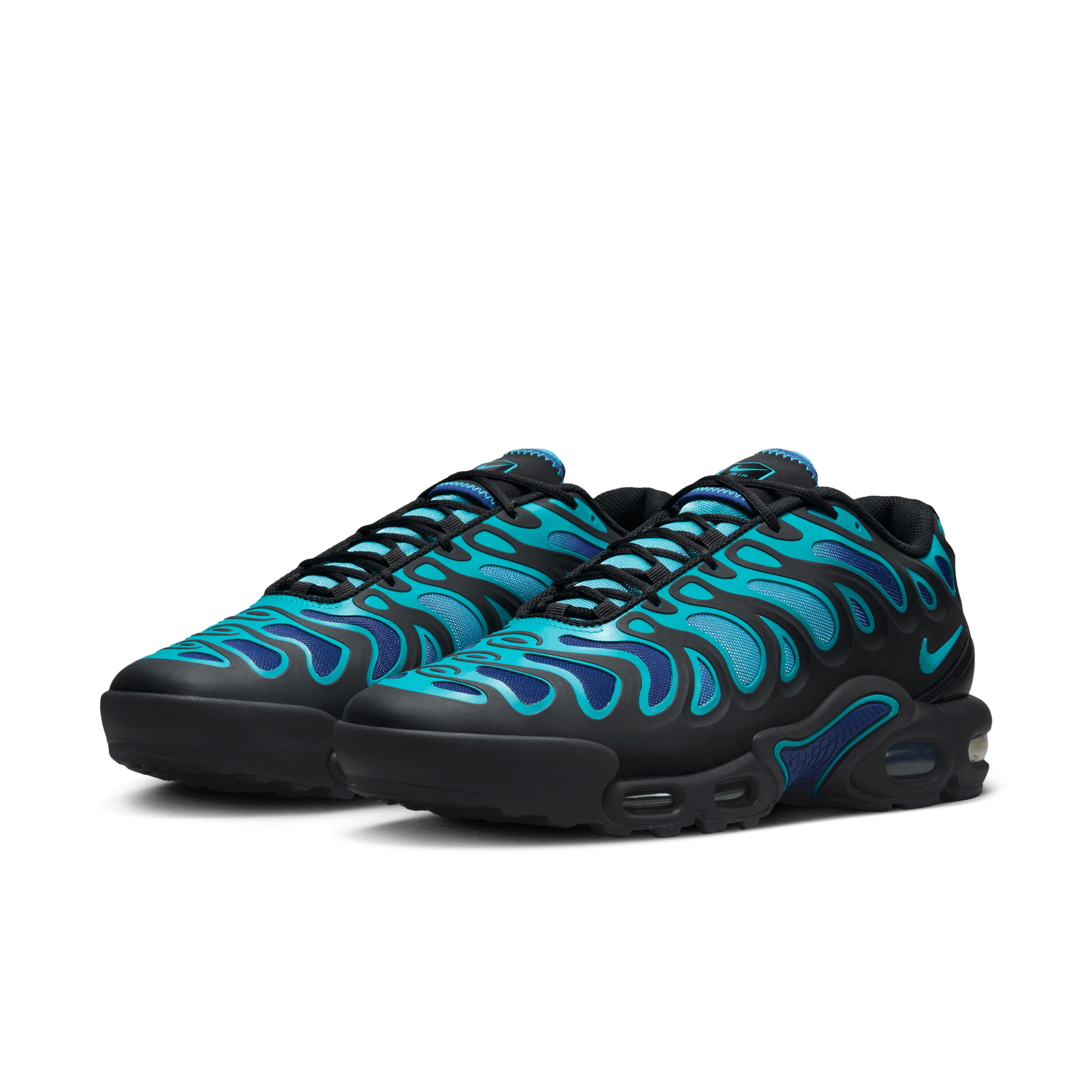 Nike Air Max Plus Drift Running Shoes - Black / Dusty Cactus - Men's Athletic Sneakers for Jogging, Gym & Casual Wear