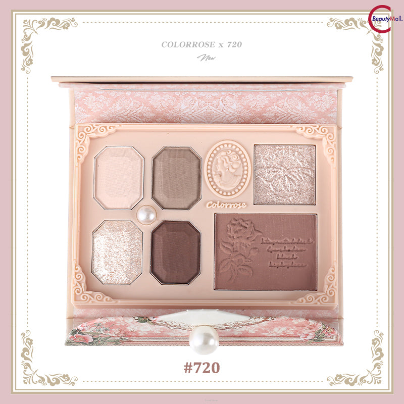 Colorrose Pearl Relief Comprehensive Eyeshadow Palette - 12 Shades for Day & Night Makeup Looks | Perfect for Bridal, Party & Everyday Wear