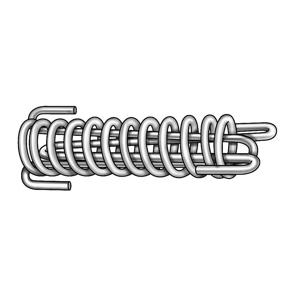 High-Quality 302 Stainless Steel Extension Spring with Safety Drawbar - 8