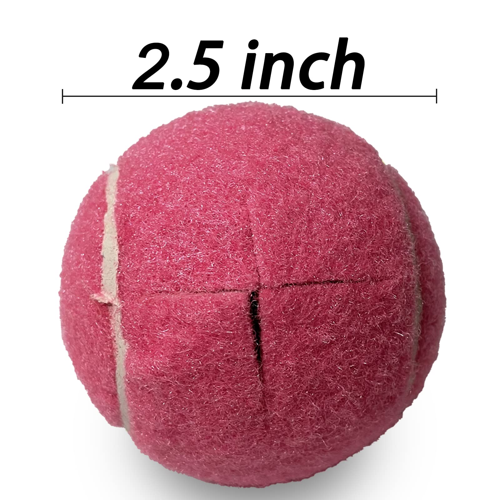 **Pre-Cut Walker Tennis Ball Glides – 4 Pack Heavy Duty 2-Inch Universal Walker Leg Caps for Floor Protection (Pink) – Ideal for Seniors, Mobility Aids & Hardwood Floor Safety**