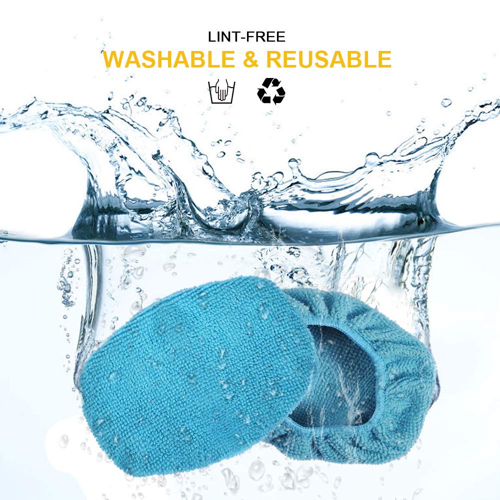 Premium Microfiber Cleaning Cloths for Car Windshield - 5