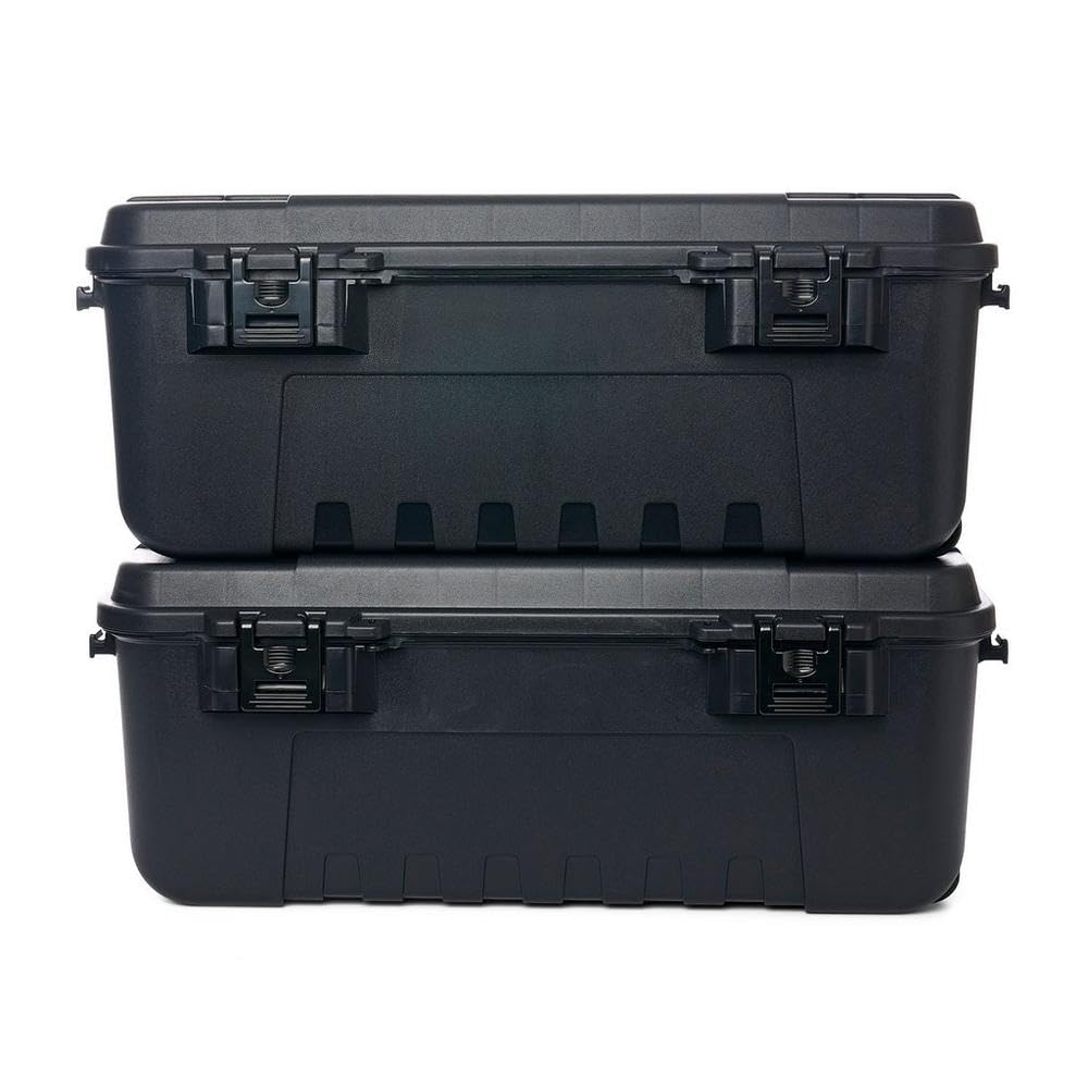 Plano Storage Trunks - Durable Plastic Storage Bins for Organizing Home, Garage & Outdoor Gear | Perfect for Camping, Sports Equipment & Seasonal Decor
