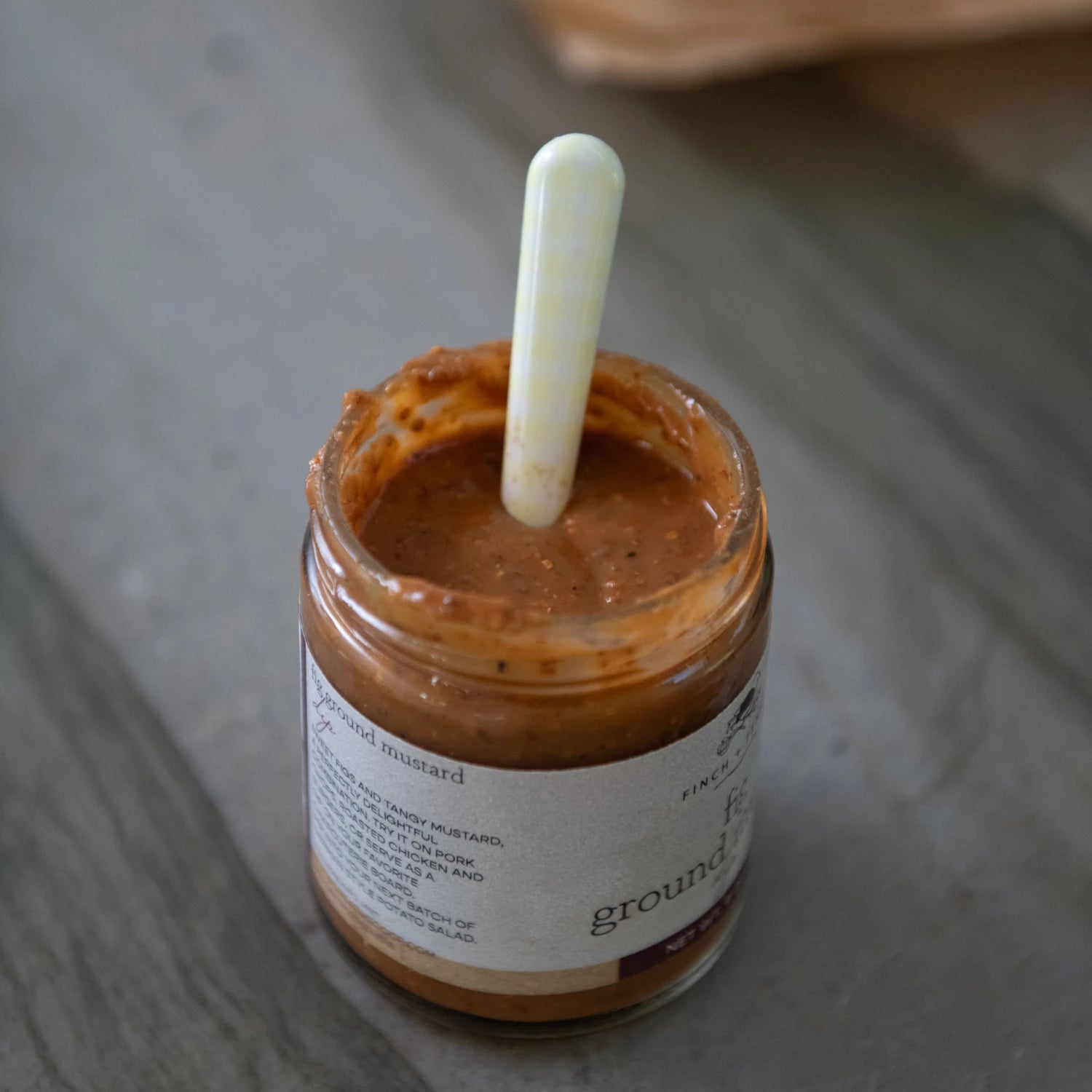 Organic Stone Ground Mustard - Premium Spicy Condiment for Sandwiches, Burgers & Hot Dogs | Gluten-Free & Vegan-Friendly | Perfect for BBQ, Grilling & Picnics