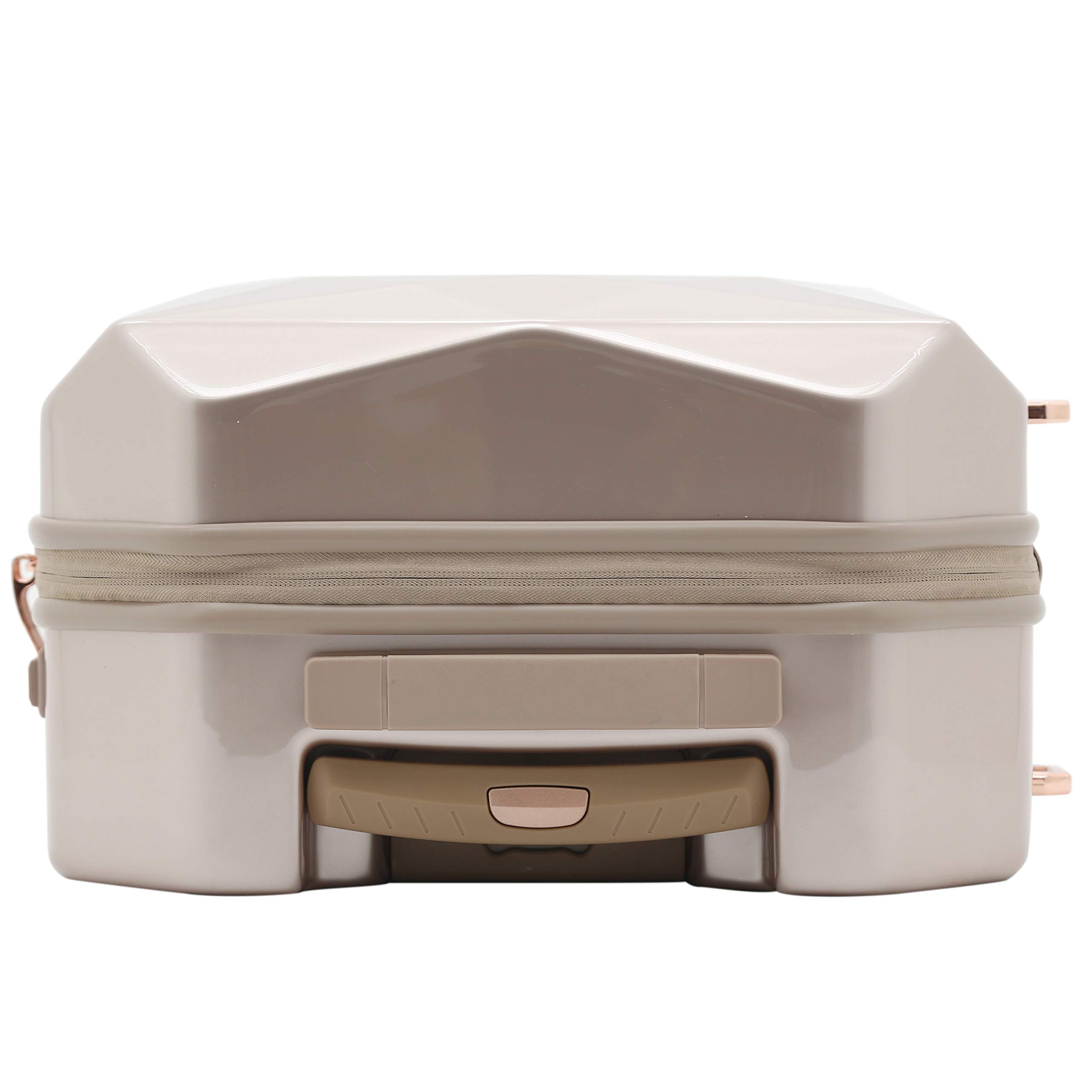 Kensie Women's Rose Gold Gemstone Luggage 2-Piece Set (28