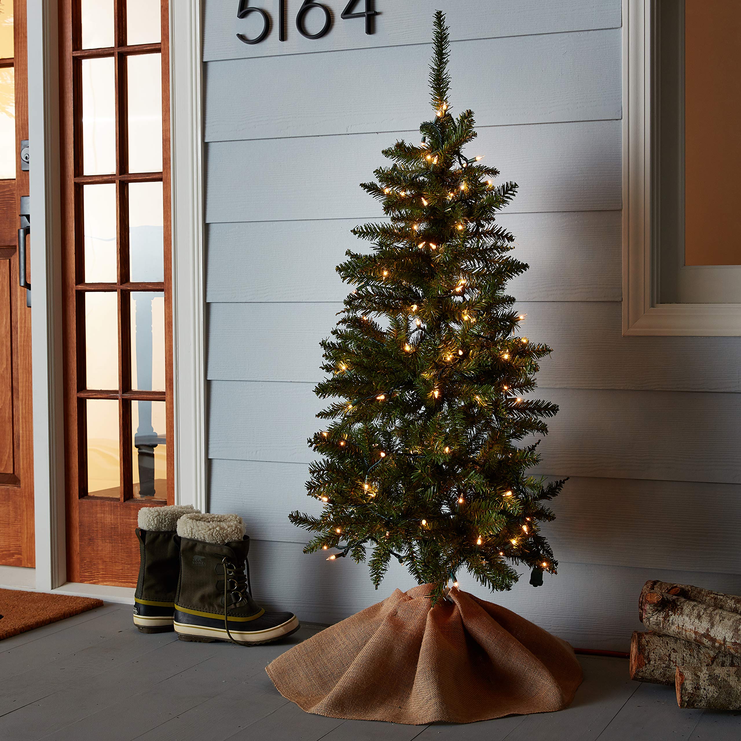 SYLVANIA 100 Mini Clear Christmas Lights - Indoor & Outdoor Holiday Decorations for Tree, Home, Party, and Festive Events