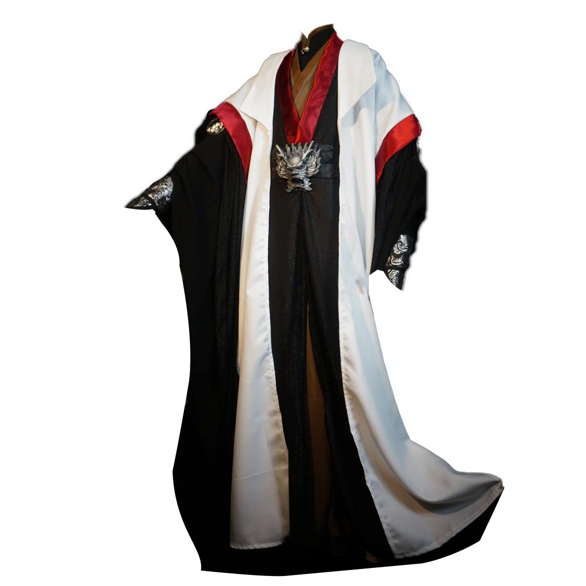 Luo Binghe Cosplay Costume - Scum Villain's Self-Saving System Anime Outfit for Halloween, Carnival & Cosplay Events | Ancient Chinese Robe for Anime Lovers & Costume Parties