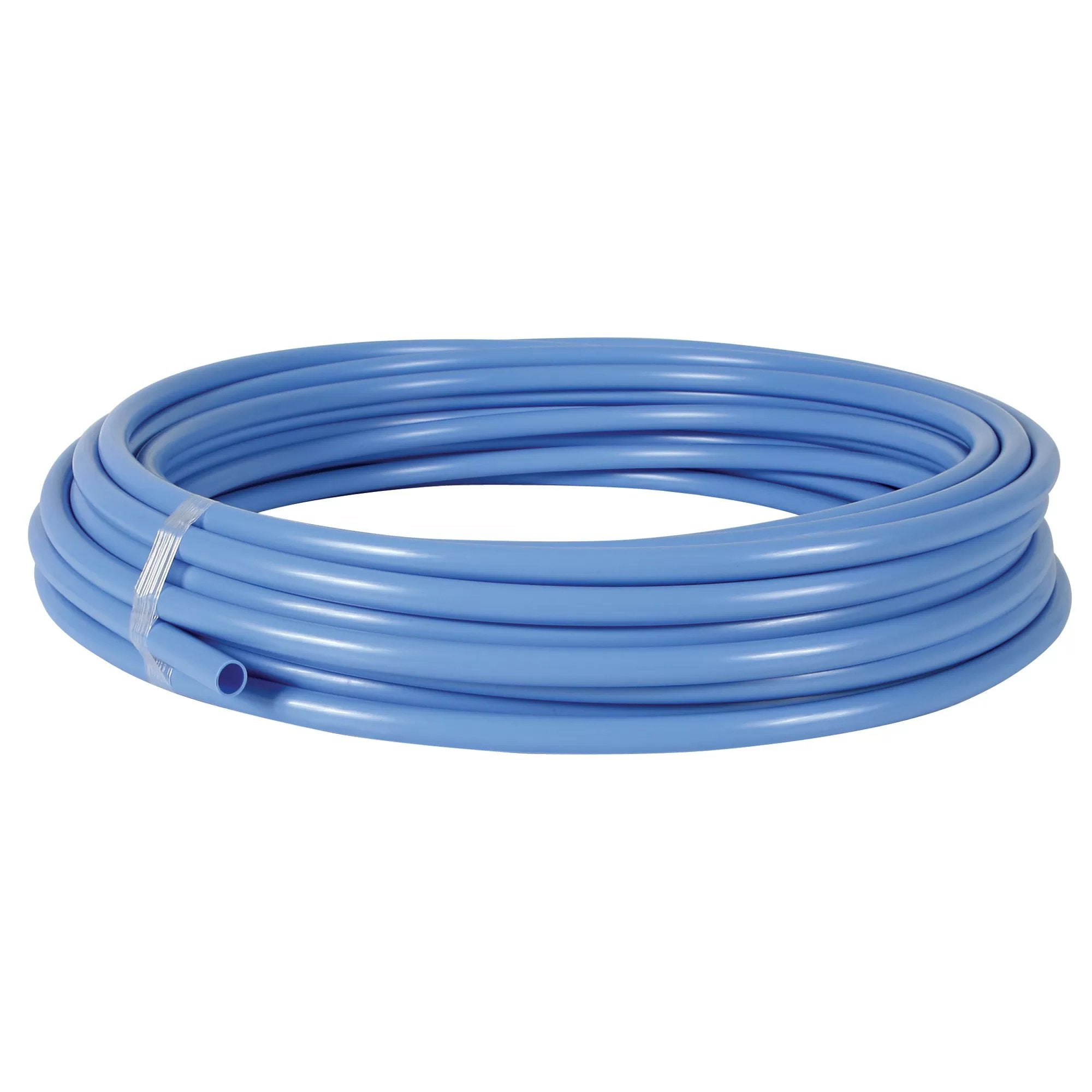 Edstrom 1/2 Inch Blue PVC Tubing - 100 Feet per Roll - Ideal for Aquariums, Hydroponics & Medical Applications
