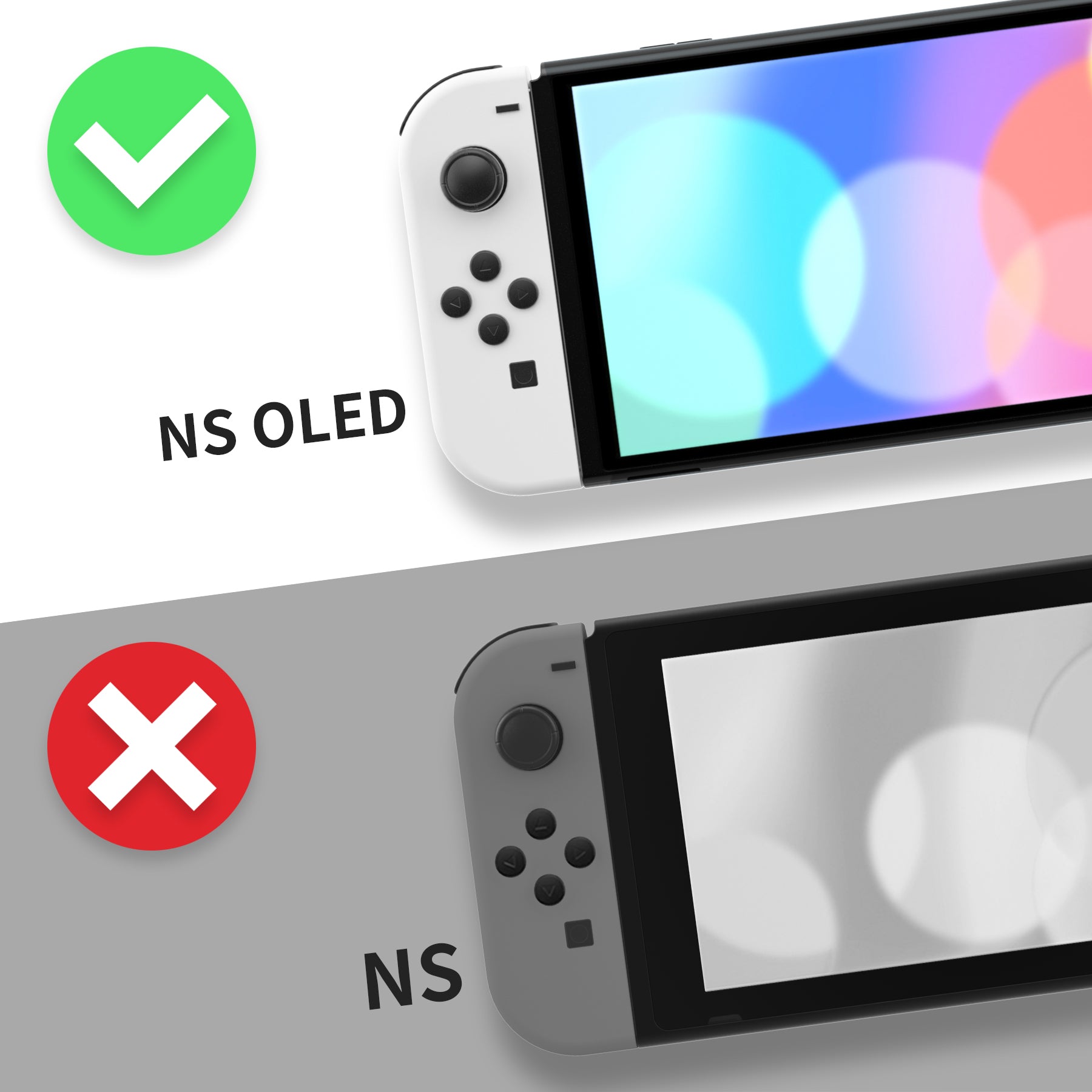 eXtremeRate Vampire Red Soft Touch Replacement Metal Kickstand for Nintendo Switch OLED Console - Durable Metal Back Bracket Holder (Console NOT Included) JNSOP3004 - Perfect for Gaming Accessories, Switch OLED Mods & Console Protection