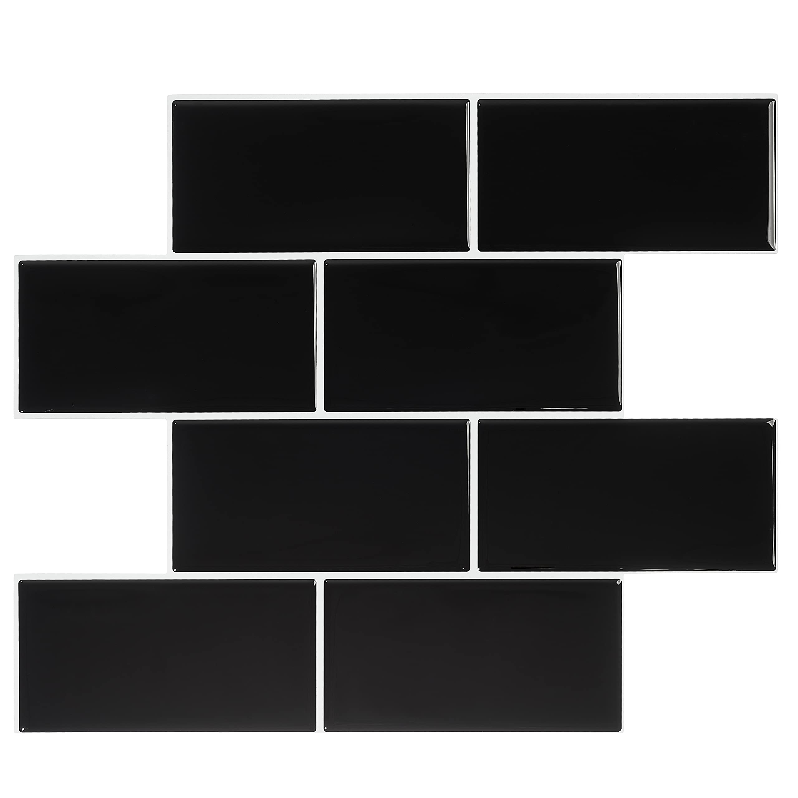 3D Gel Subway Tiles Peel & Stick - Kitchen Bathroom Backsplash - 5