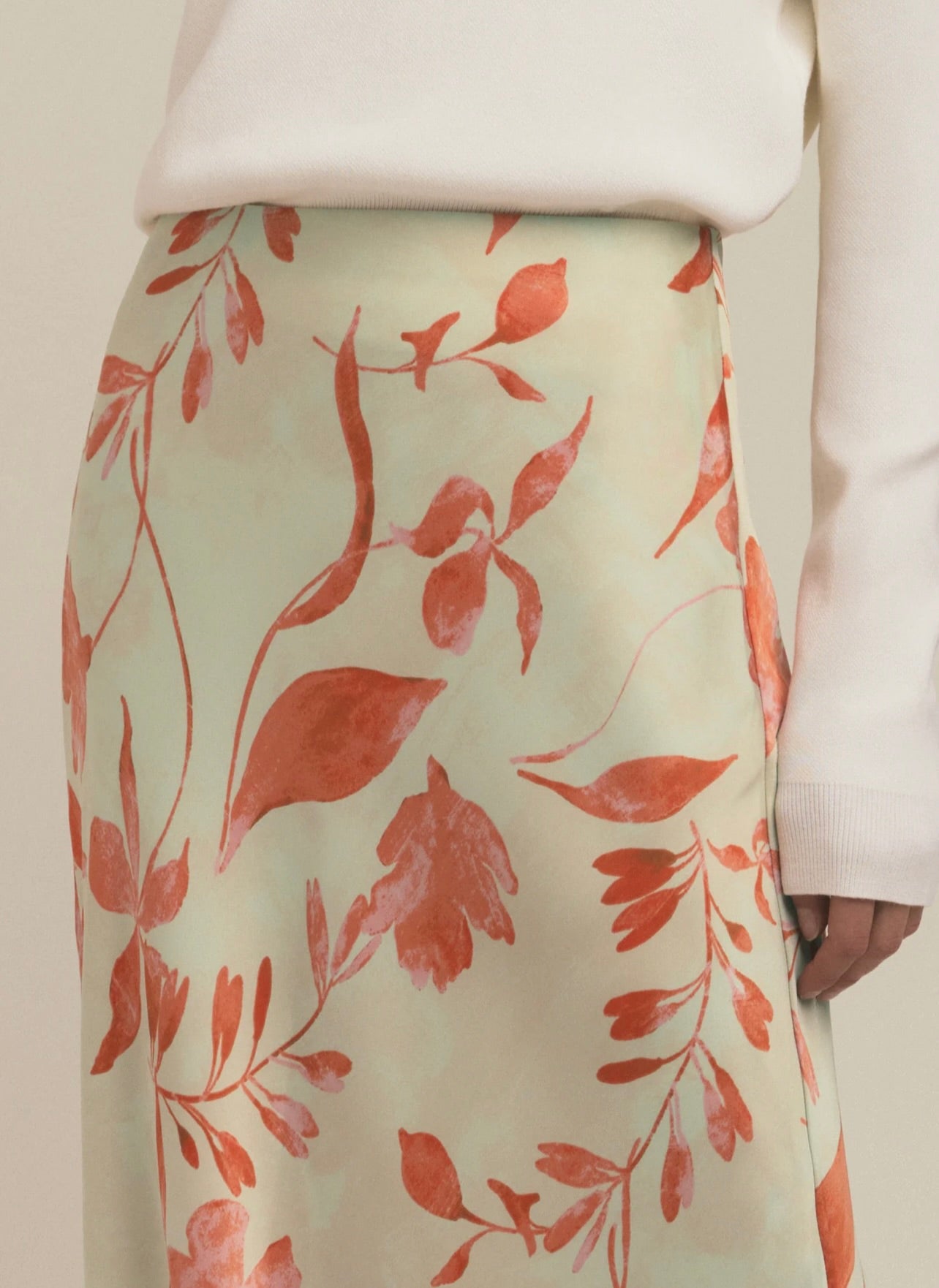 Moonbeam Floral Maxi Skirt for Women - Elegant Boho Summer Skirt with Pockets | Perfect for Beach Vacations, Music Festivals & Casual Outings