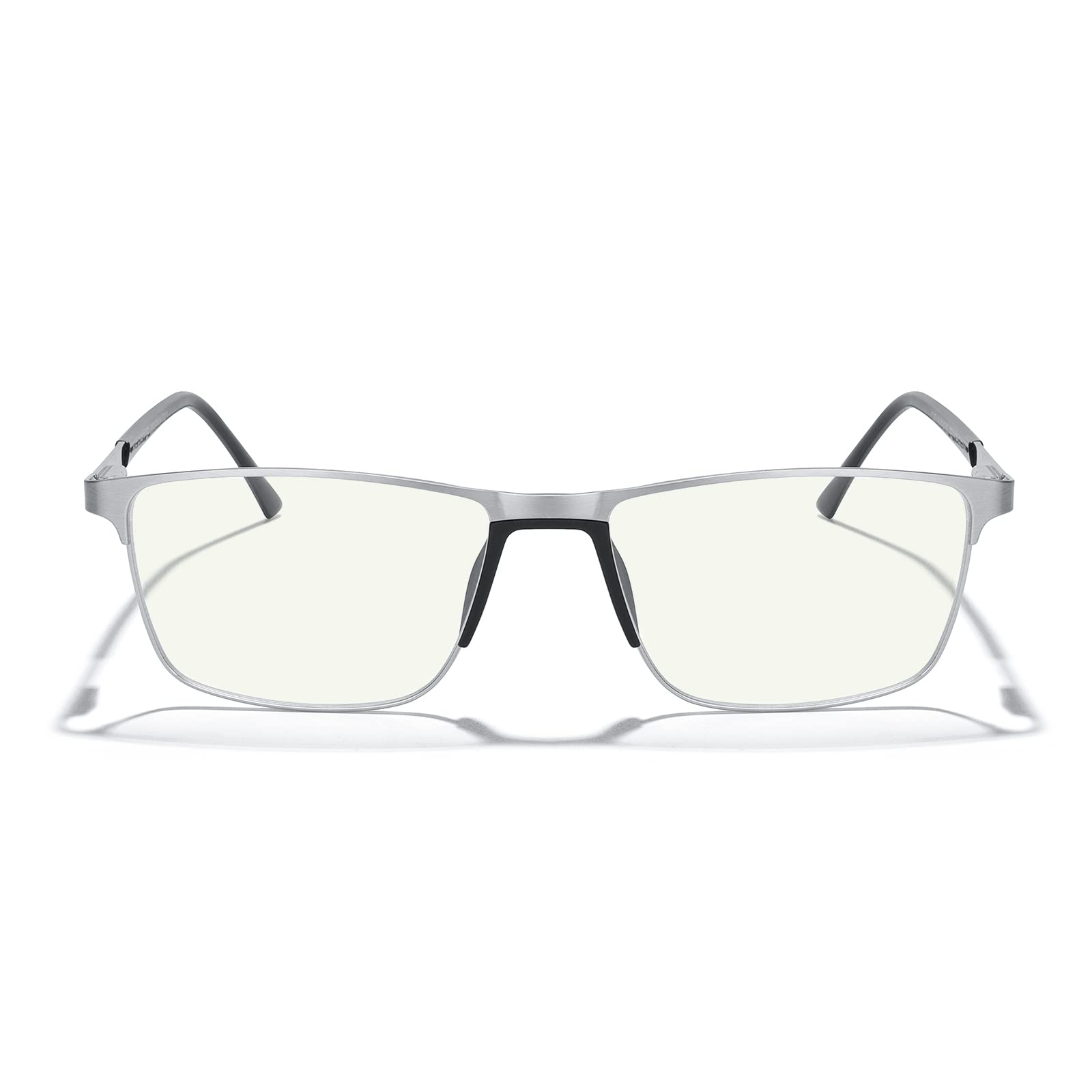 Blue Light Blocking Glasses for Men - MERRY'S Fashion Metal Frame Reading Glasses with Spring Hinge | Computer & Gaming Eyewear, Office & Night Driving Glasses
