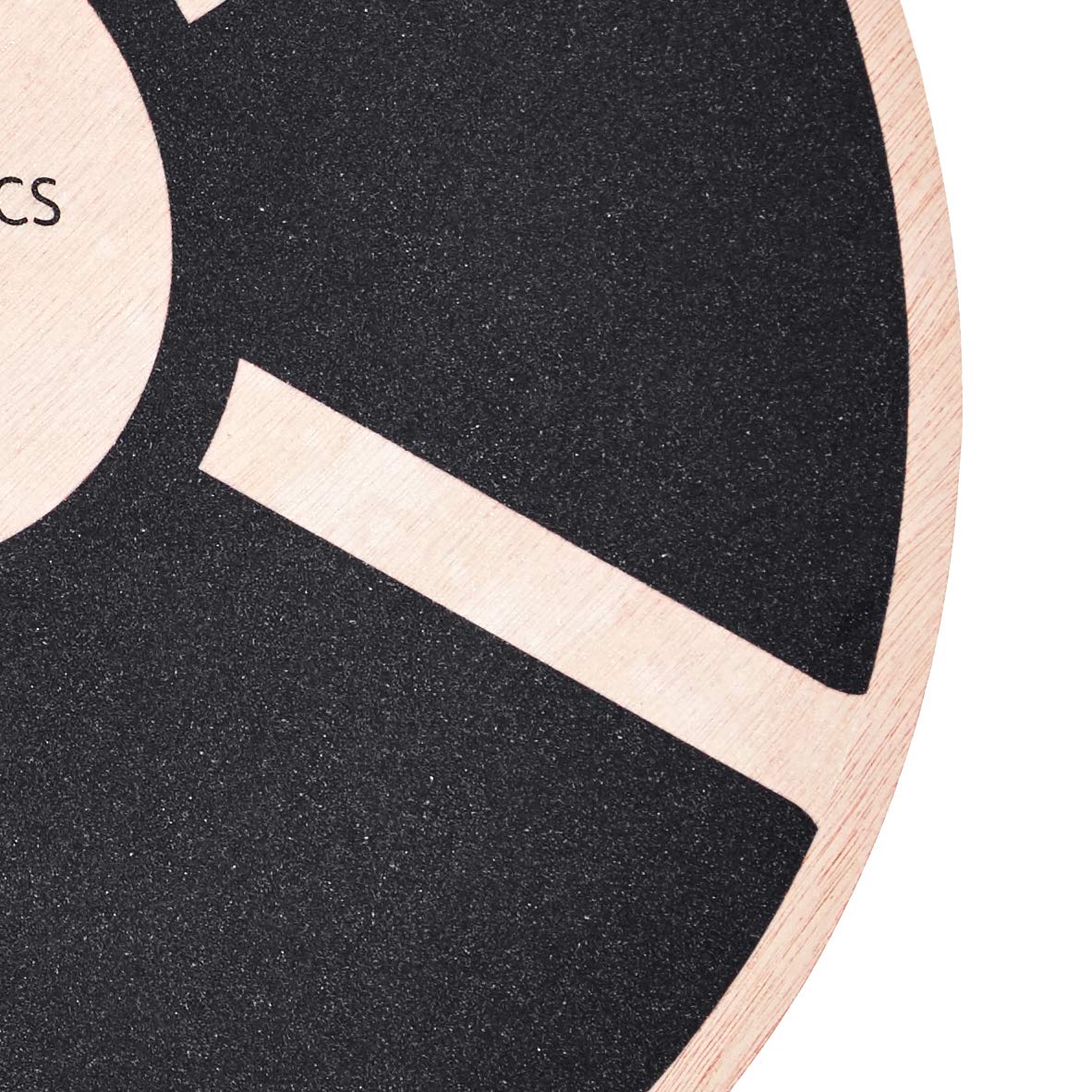 Amazon Basics Wood Wobble Balance Trainer Board - Core Strength & Stability Training for Kids & Adults - Perfect for Home Gym, Office, Yoga & Physical Therapy